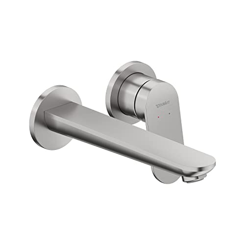 duravit-wave-wa1070004070-robinet-lavabo-mural-inox-bross image 5