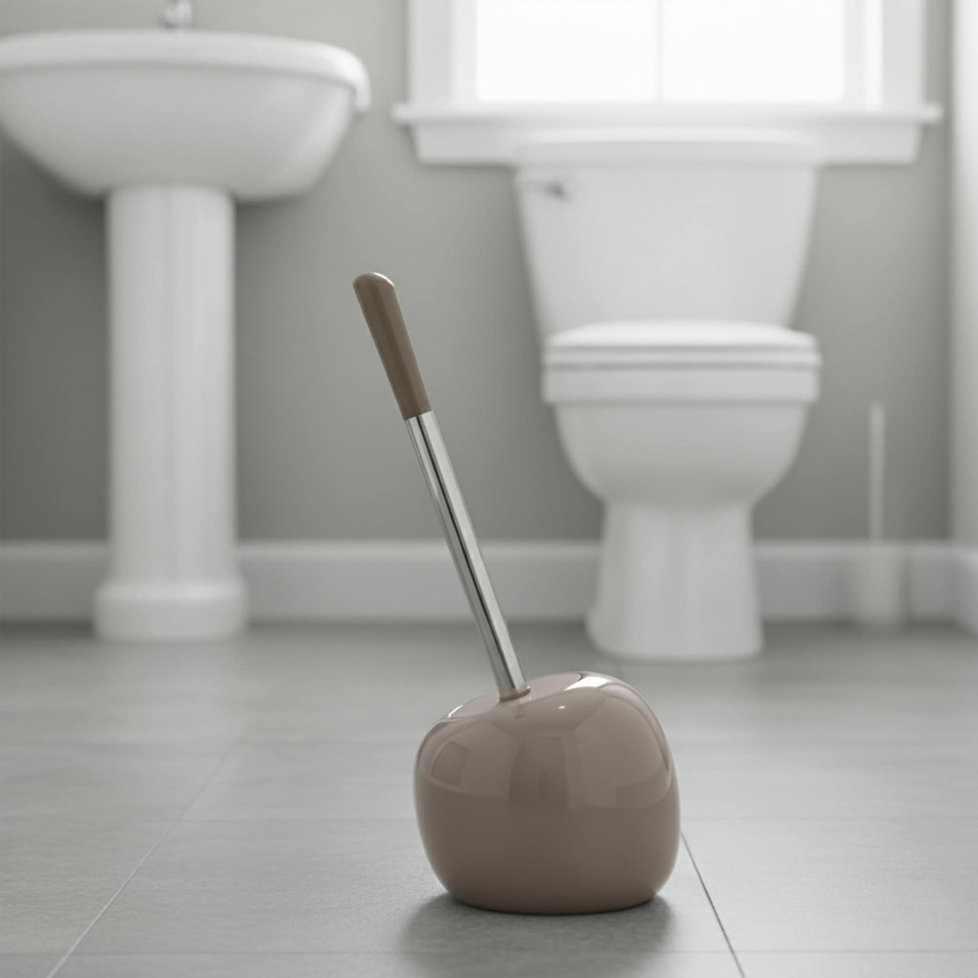 evideco-pise-brosse-wc-taupe-avec-support image 2