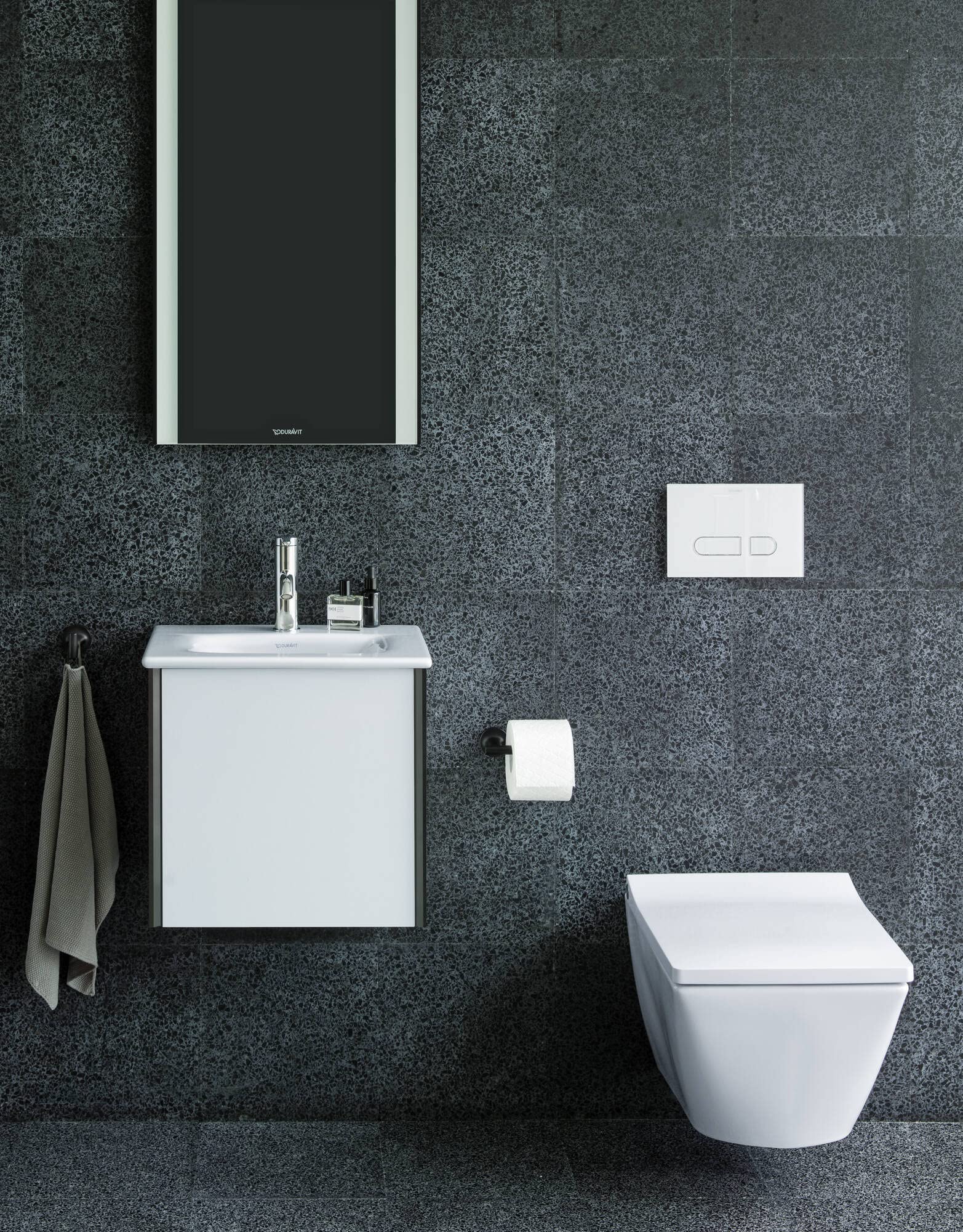 duravit-starck-t-porte-rouleau-papier-wc-noir-mat-lat-ral image 2