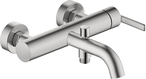 duravit-balcoon-mitigeur-baignoire-mural-inox-bross-2-sorties image 4