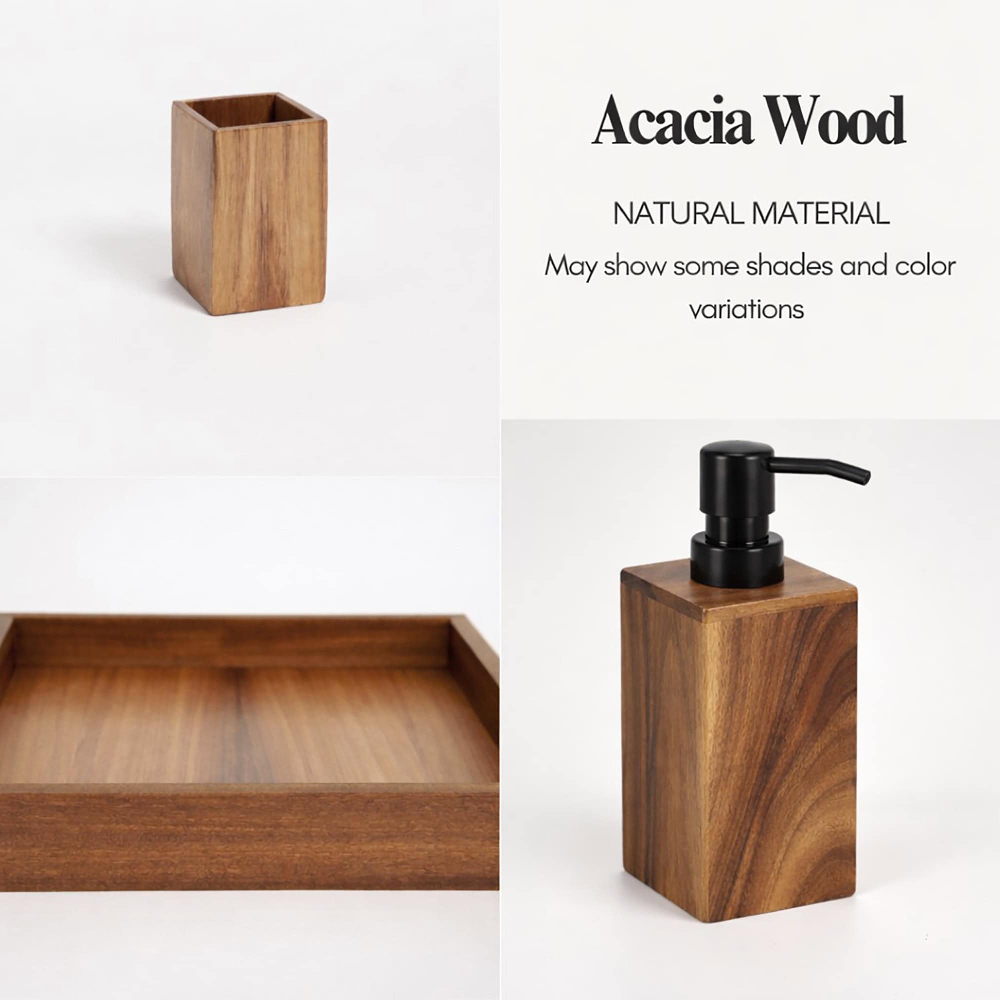 evideco-bathroom-set-accessoires-acacia-carr-3-pi-ces-plateau image 7