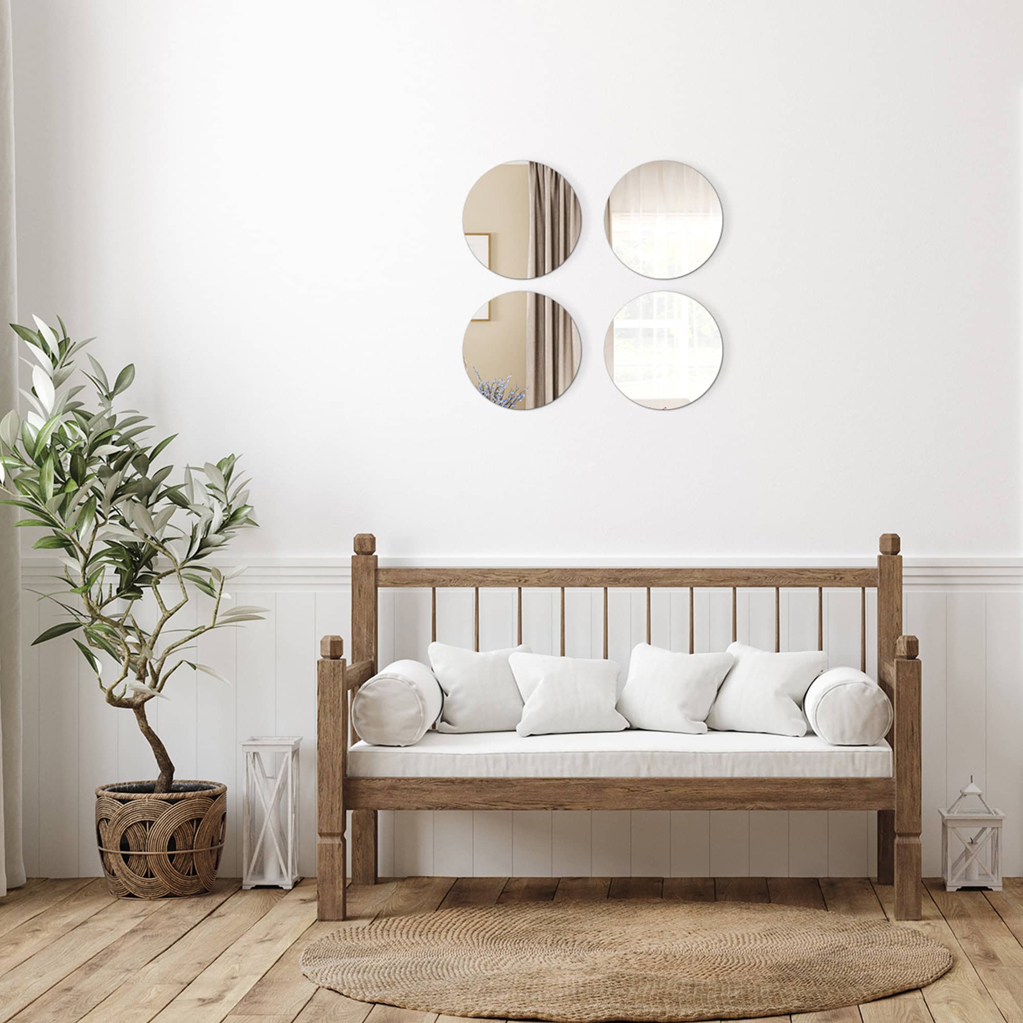 evideco-bathroom-accessories-miroir-adh-sif-rond-lot-4 image 3