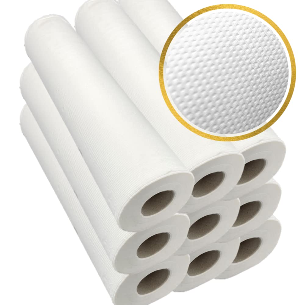 dstock60-draps-d-examen-gaufr-s-40x35-cm-pure-ouate-lot-9-rouleaux image 1