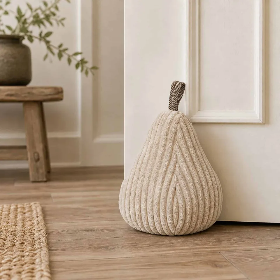 evideco-cale-porte-poire-lest-e-velours-avoine-sable image 1