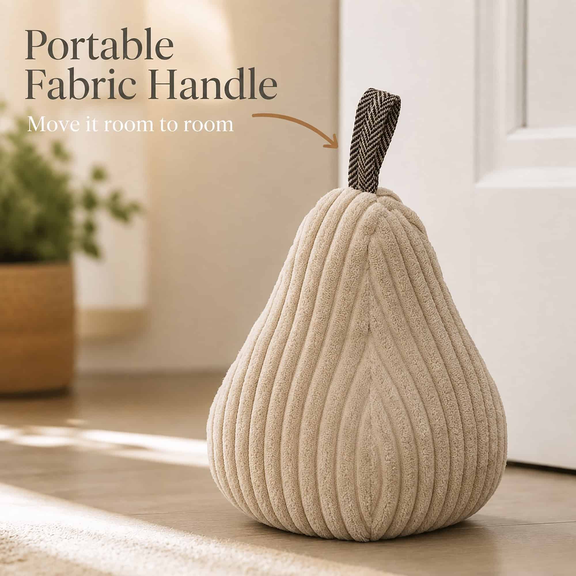 evideco-cale-porte-poire-lest-e-velours-avoine-sable image 5
