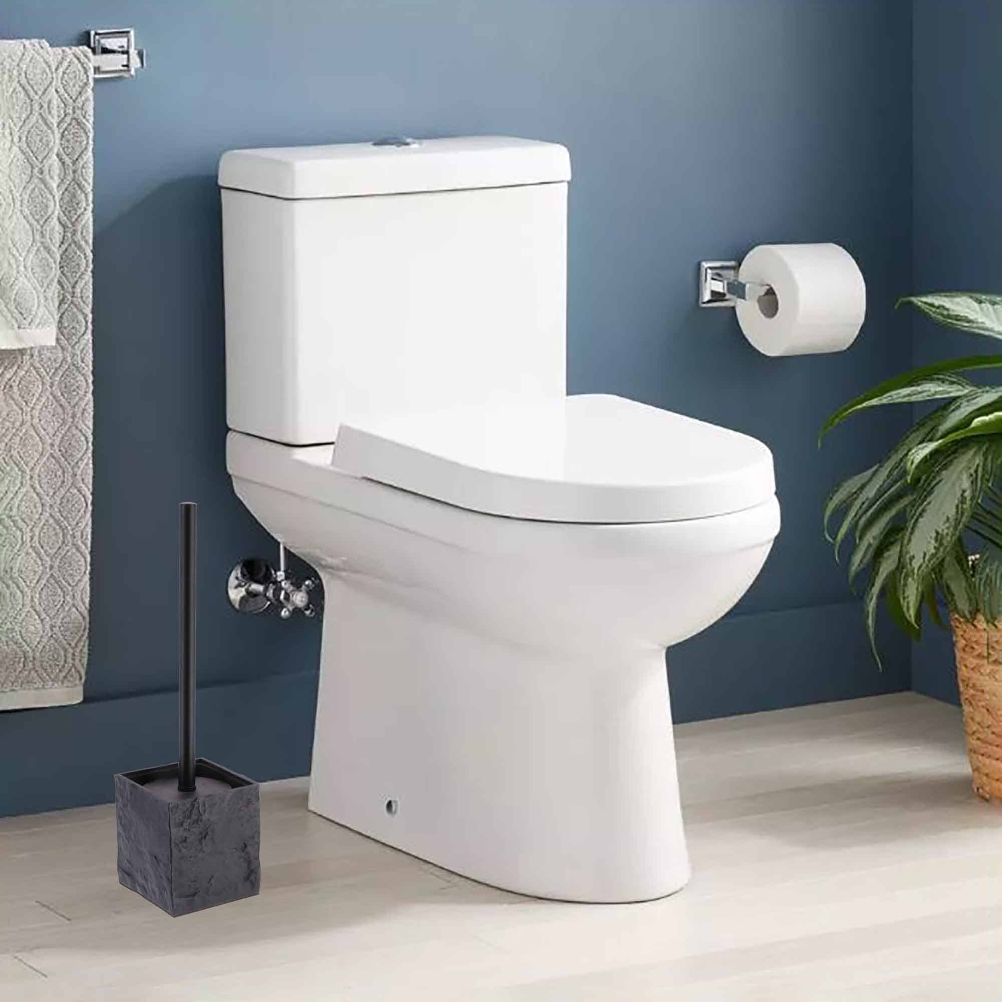 evideco-brosse-wc-noire-effet-pierre-carr-e-avec-support image 7