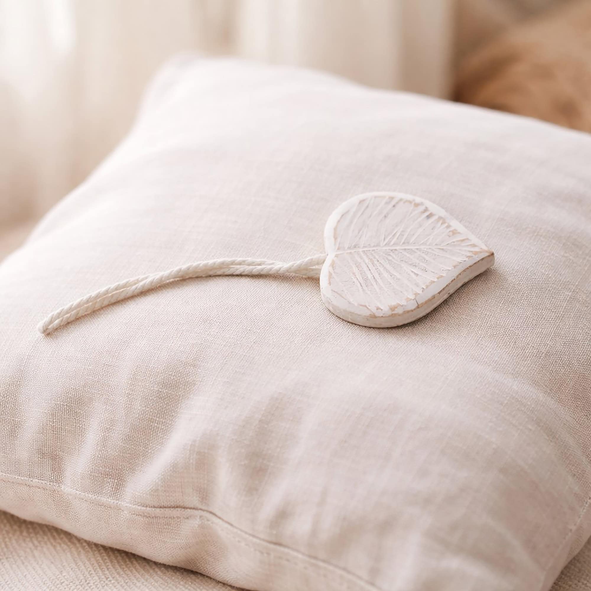 evideco-home-accessories-embrasse-rideau-magn-tique-c-ur-blanc image 2
