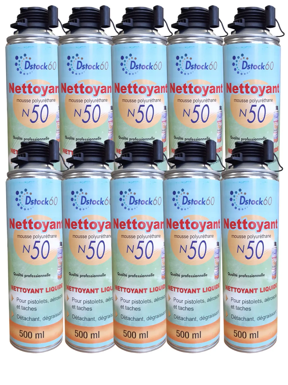 dstock60-construction-nettoyant-mousse-expansive-500-ml-lot-10-pistolet image 1