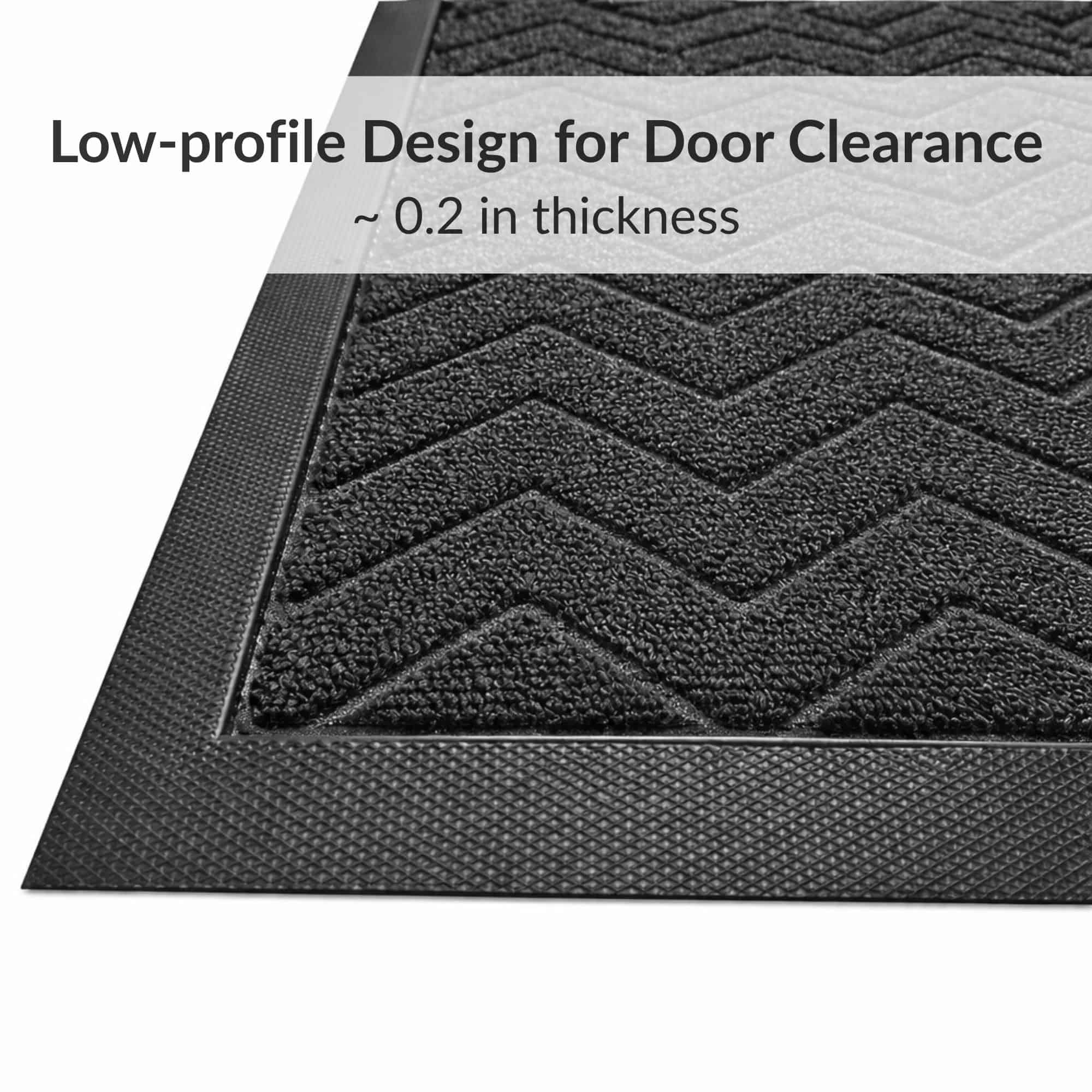 evideco-home-accessories-tapis-entr-e-gris-fonc-chevron-45x120 image 5
