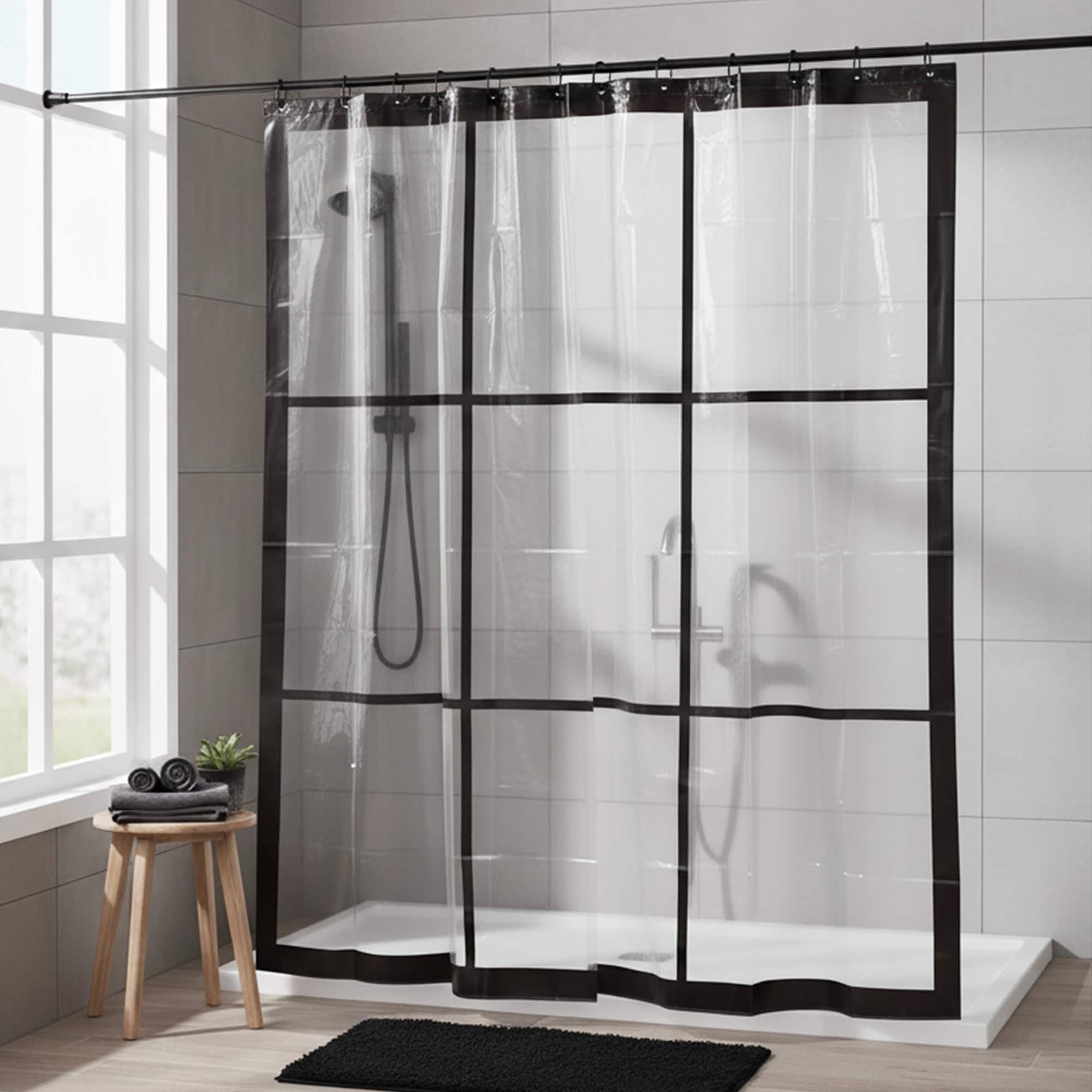 evideco-rideau-de-douche-transparent-fen-tre-noire-180x180 image 3