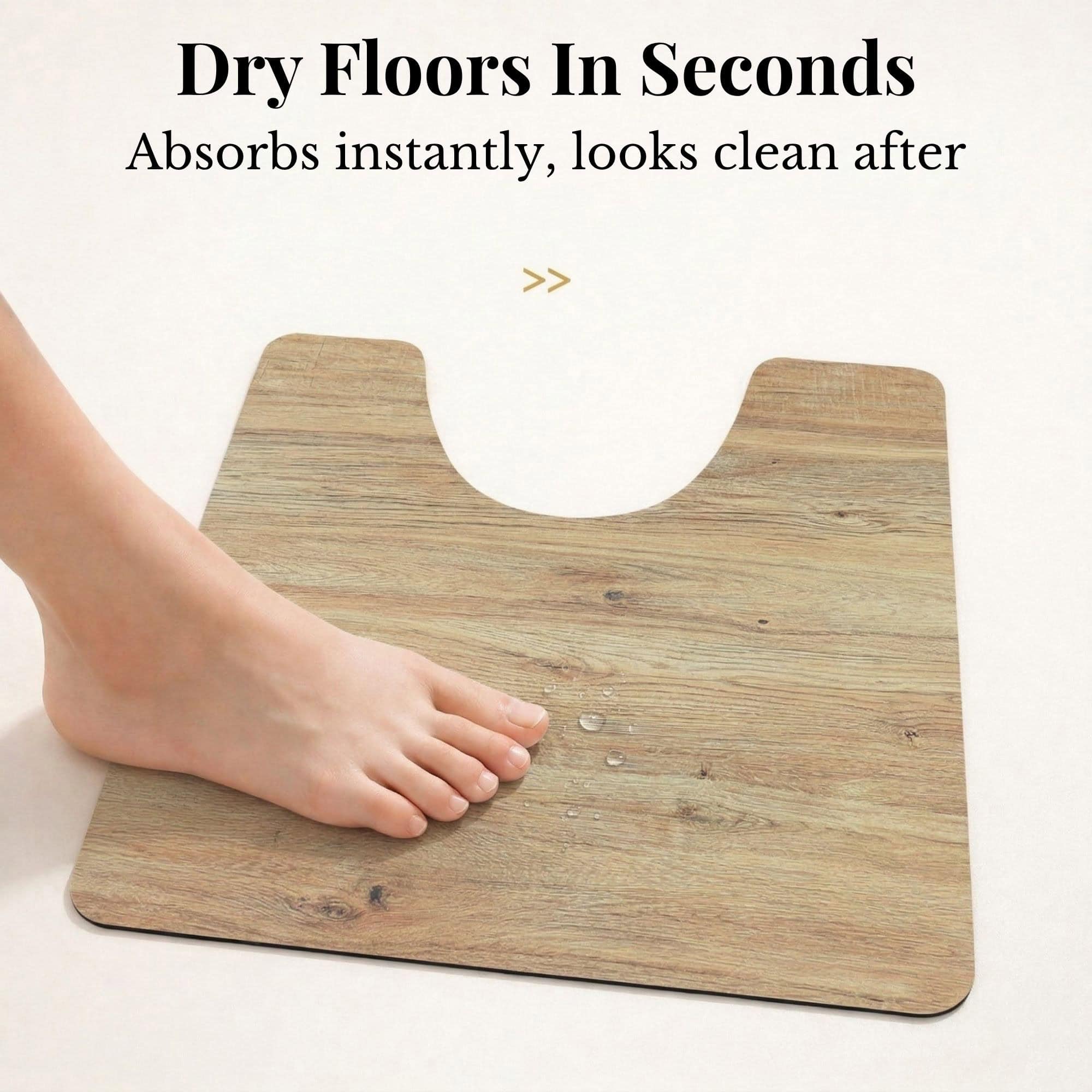 evideco-oak-wood-18x20-tapis-wc-contour-ch-ne-absorbant image 2