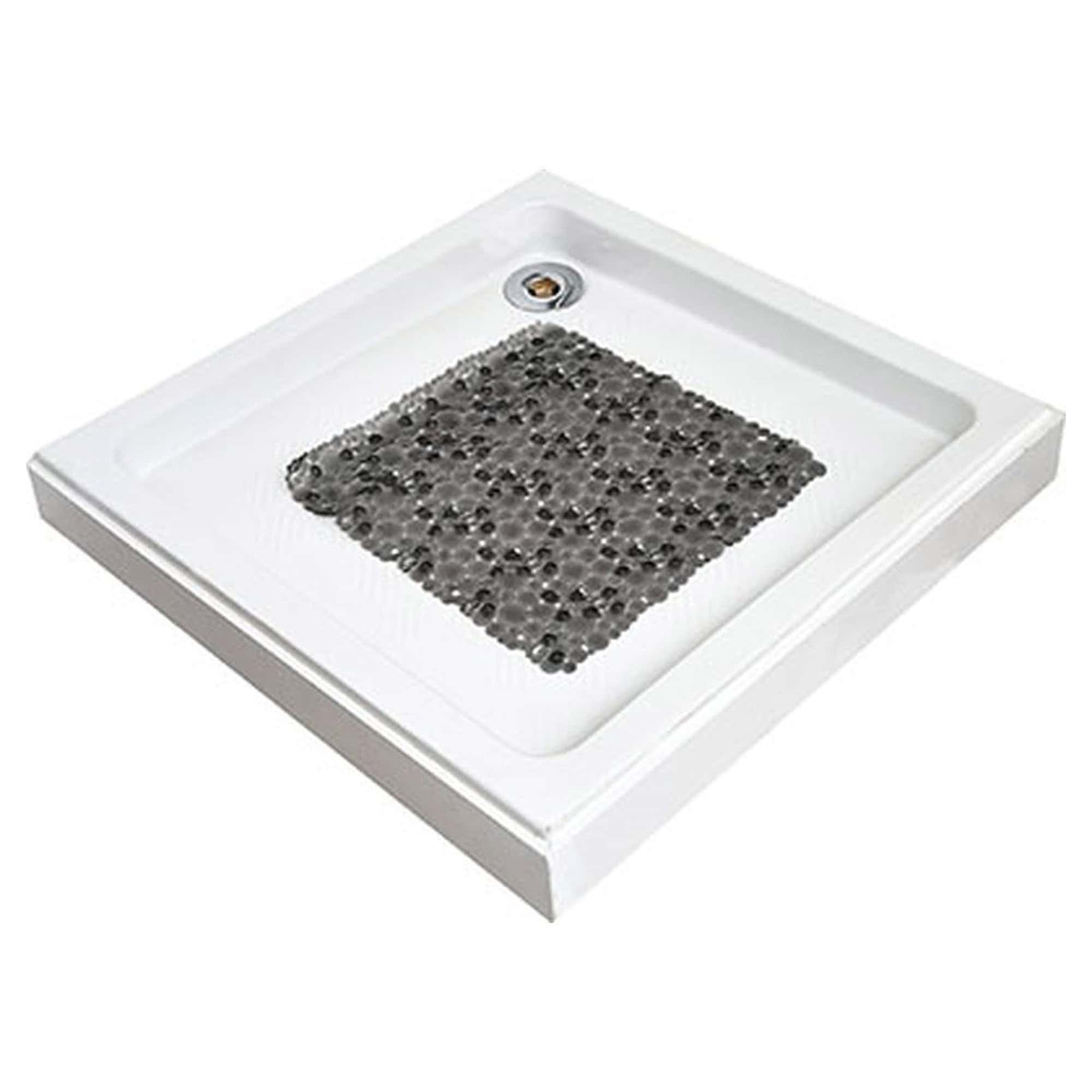 evideco-bubbles-tapis-de-douche-antid-rapant-gris-50x50 image 4