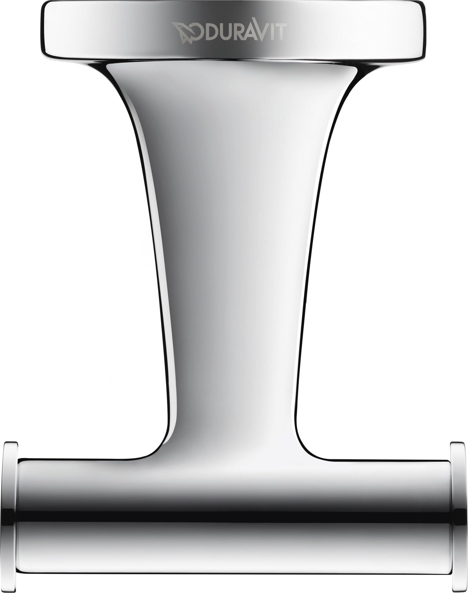 duravit-starck-t-009930-crochet-double-porte-serviettes-chrome image 1