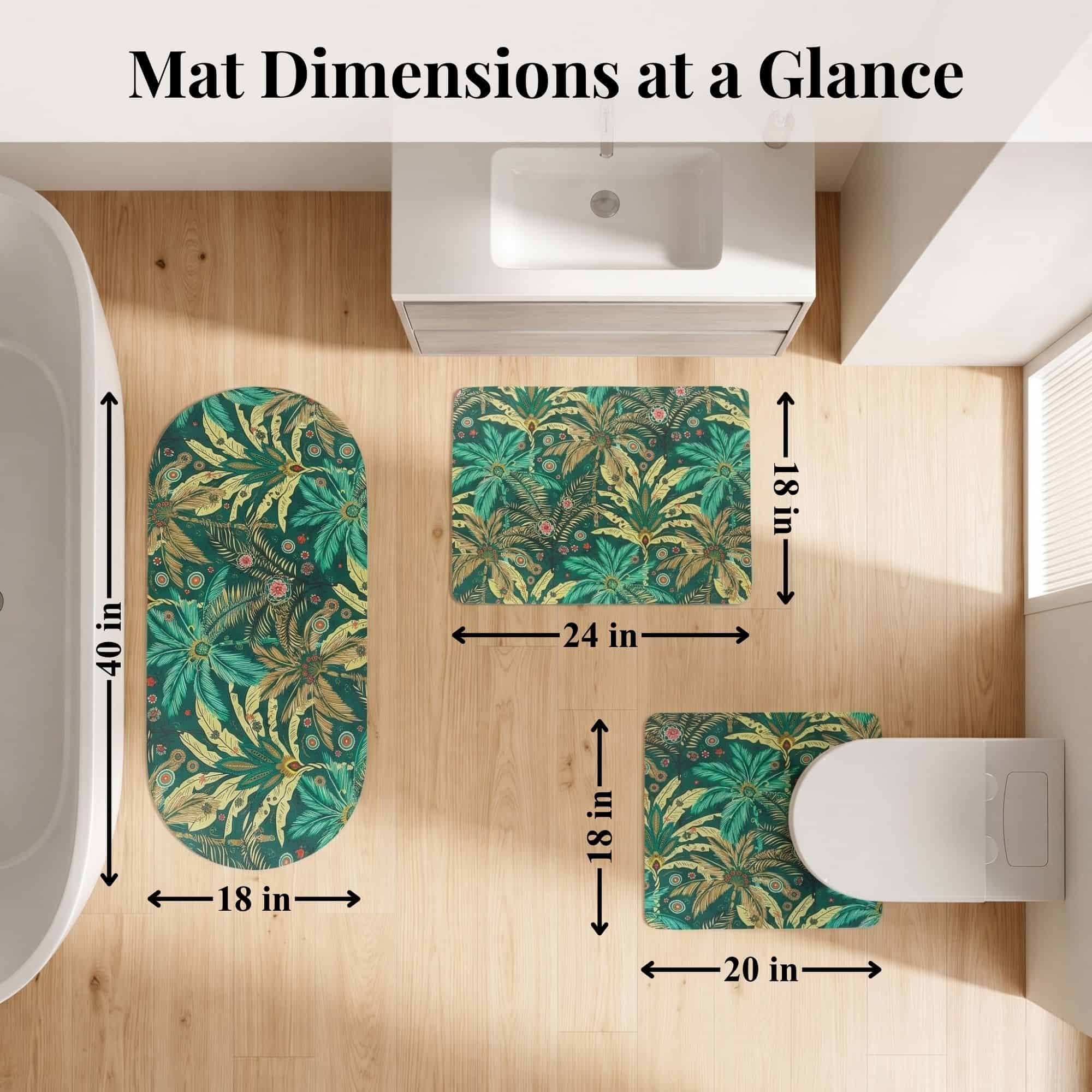evideco-jungle-bloom-lot-3-tapis-de-bain-tapis-antid-rapant image 7