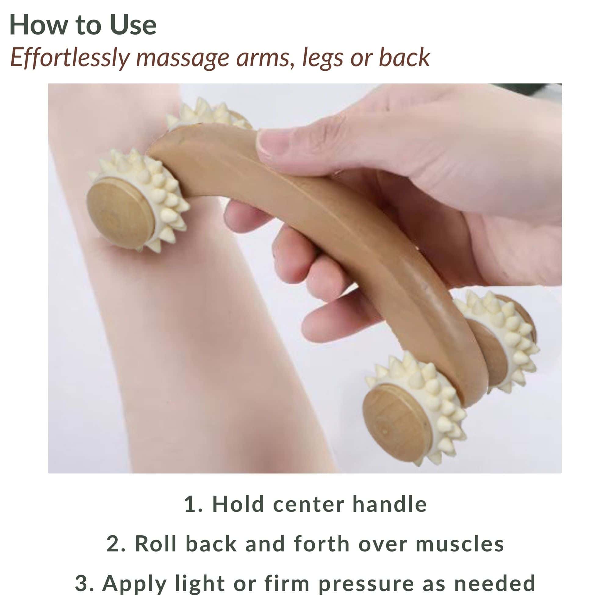 evideco-spa-wellness-rouleau-massage-bois-manuel-4-picots image 6
