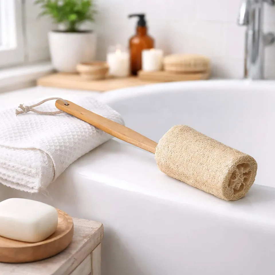 evideco-spa-wellness-luffa-manche-bois-brosse-de-dos-exfoliante image 1