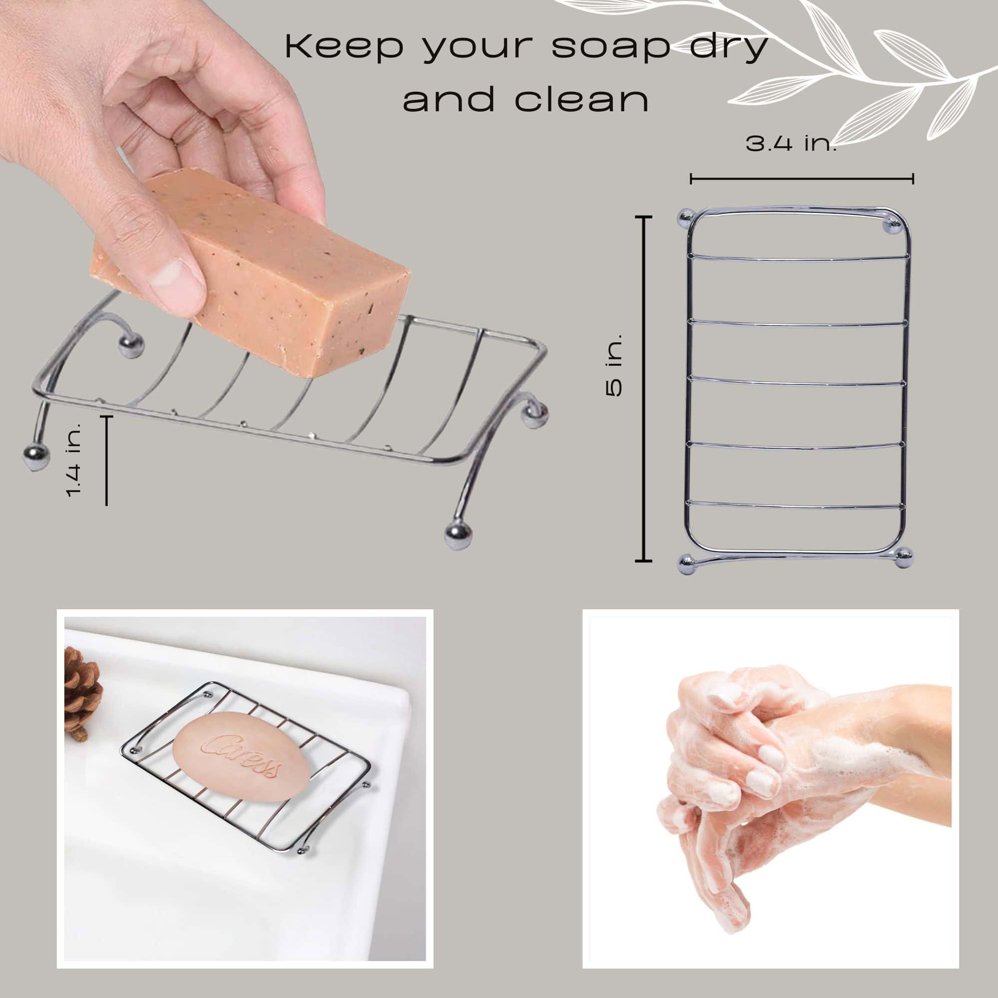 evideco-bathroom-accessories-porte-savon-m-tal-chrom-ajour image 5