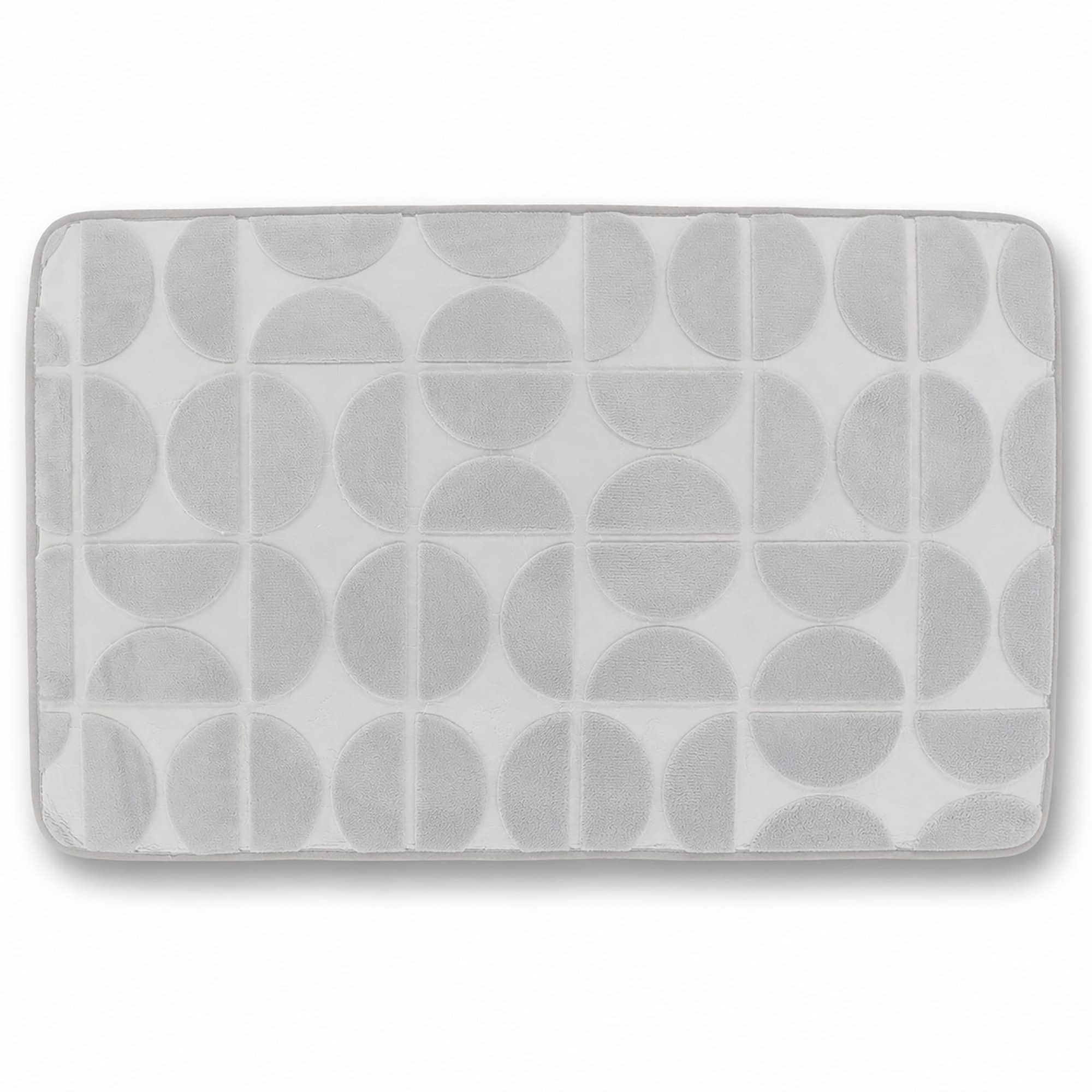 evideco-tapis-bain-gris-clair-m-moire-50x80-cm image 8