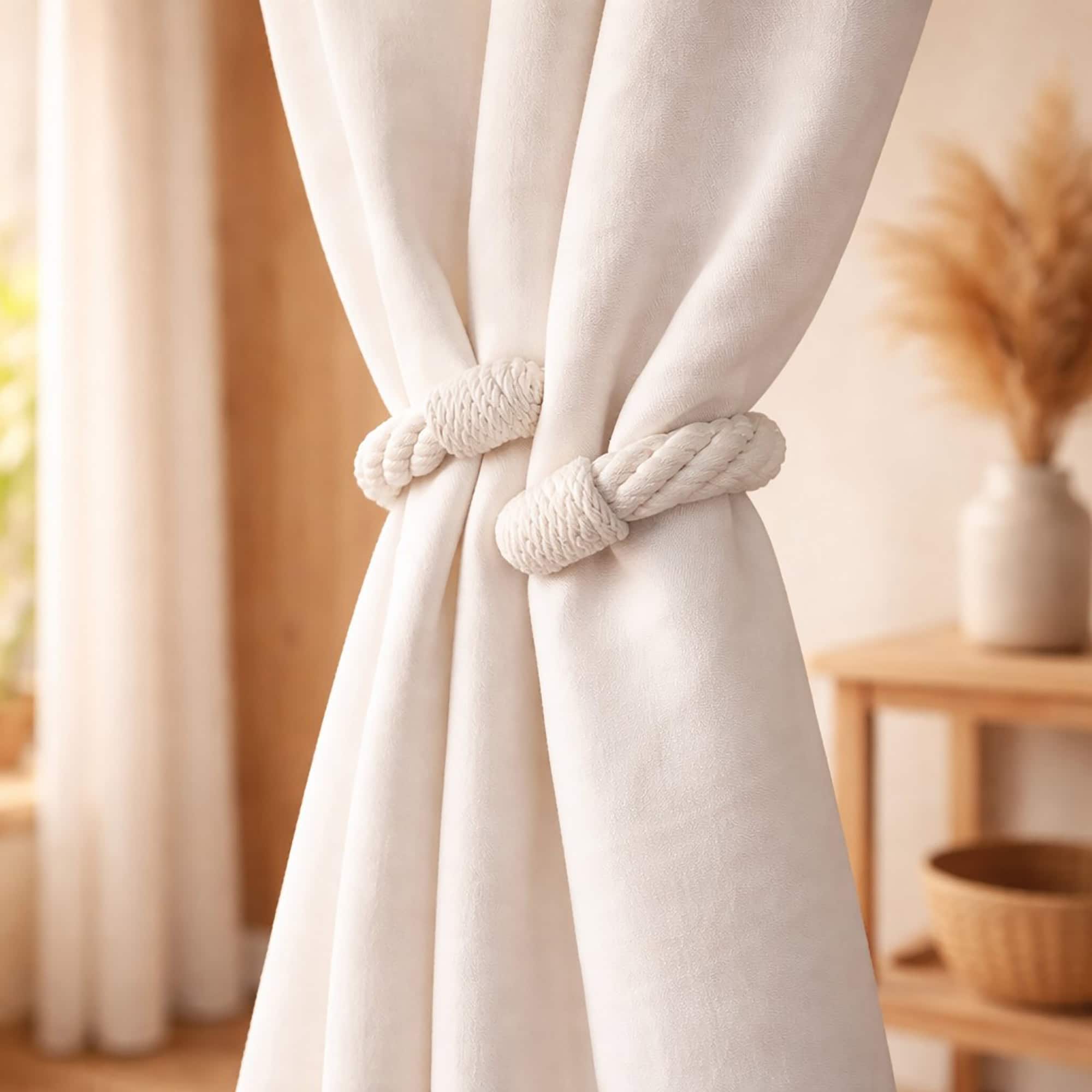 evideco-embrasse-rideau-corde-blanche-coton-lot-de-2 image 7