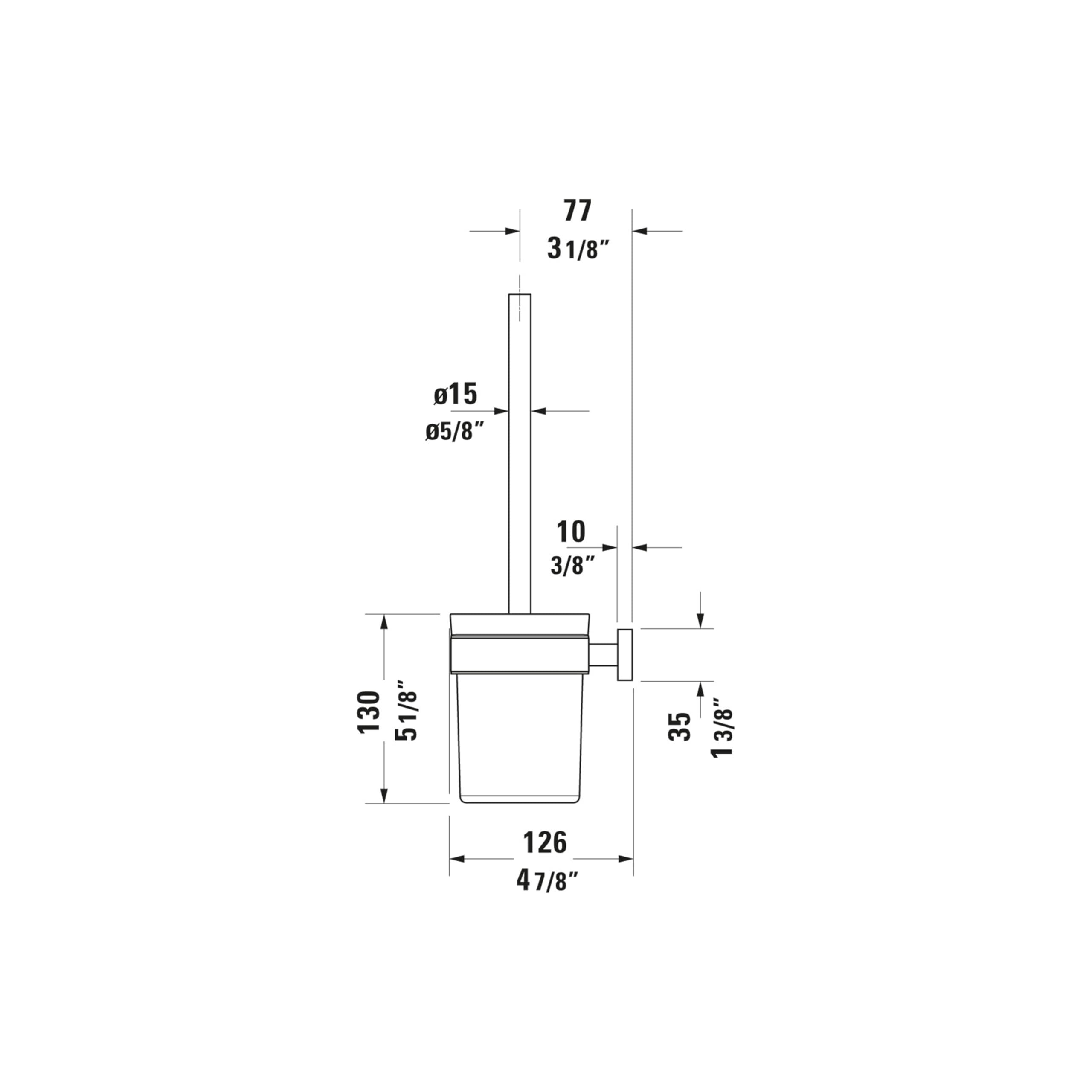 duravit-brosse-wc-murale-chrom-e-verre image 6