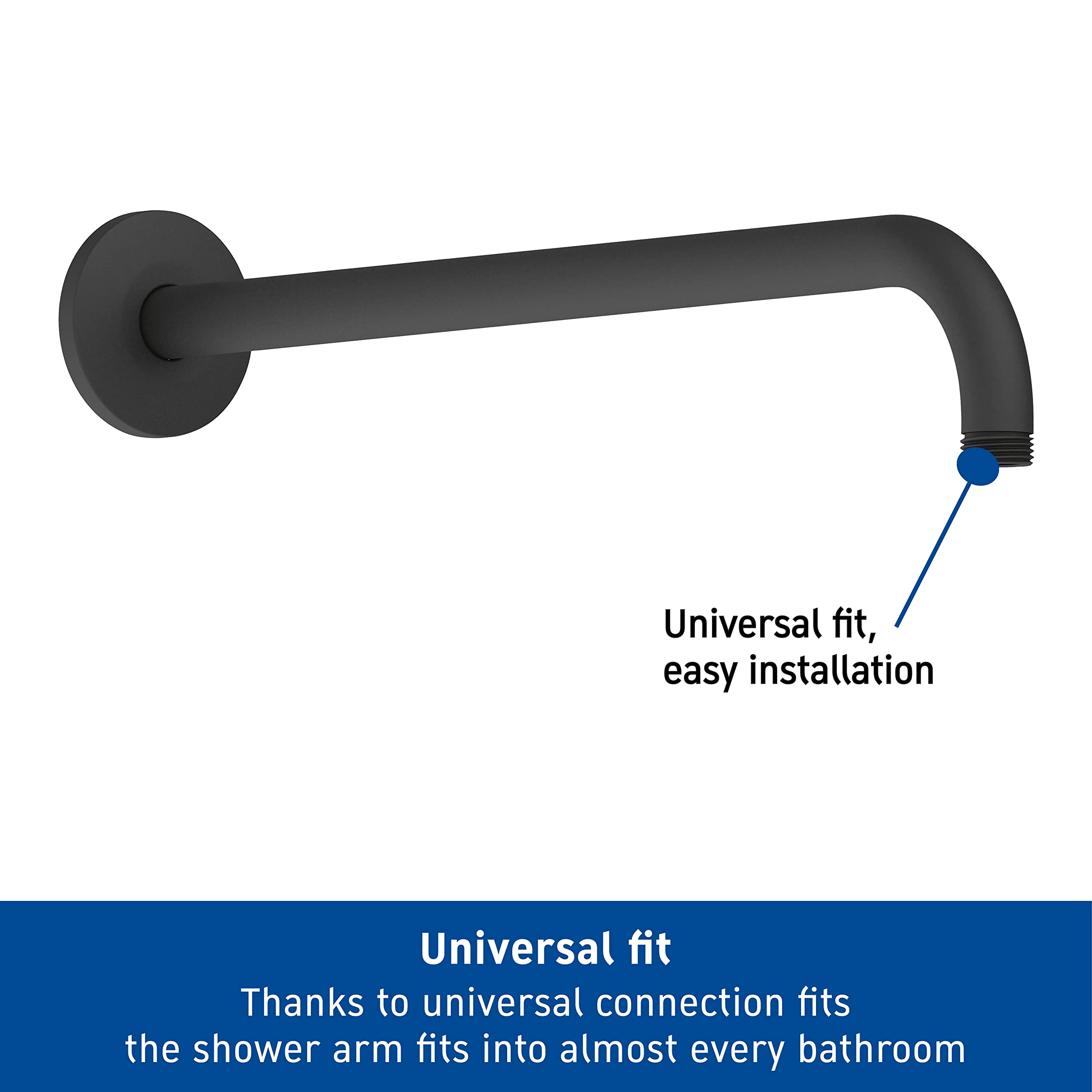 duravit-universal-bras-de-douche-mural-410-mm-noir-mat image 2