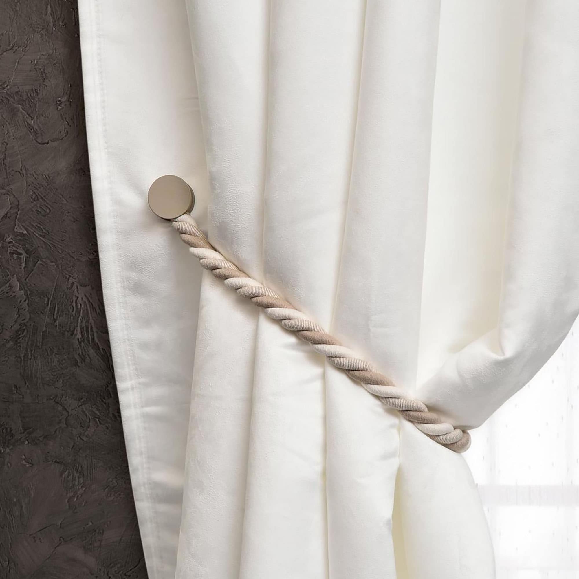 evideco-home-accessories-embrasse-rideau-aimant-e-beige image 3