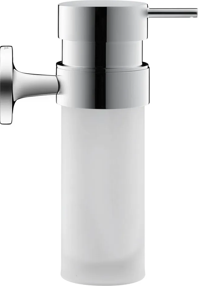 duravit-accessoires-distributeur-savon-mural-chrome-175-ml-verre image 1
