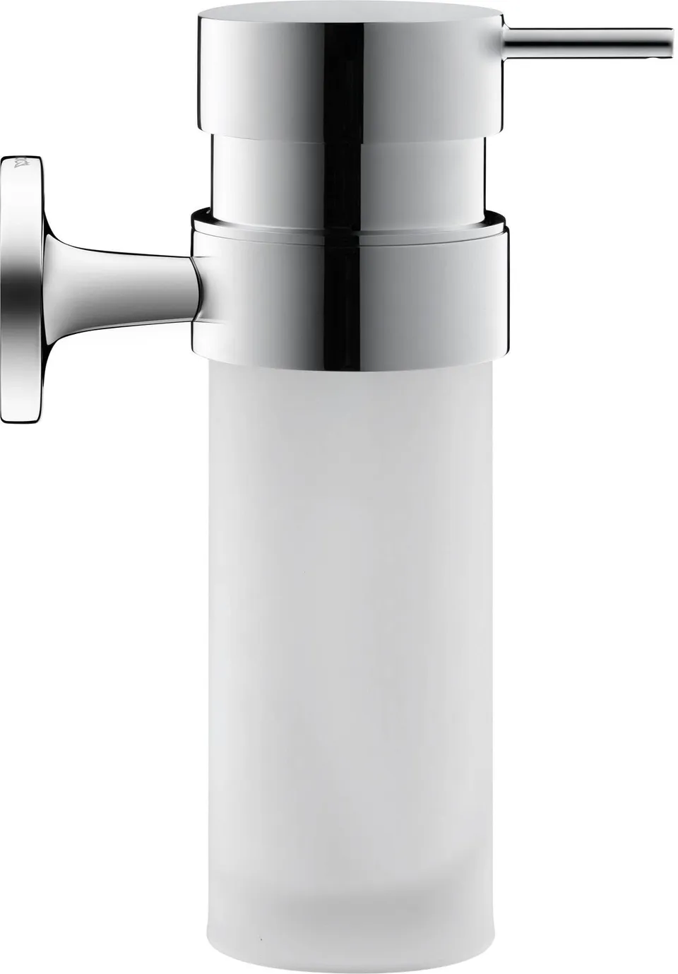 duravit-accessoires-distributeur-savon-mural-chrome-175-ml-verre image 1