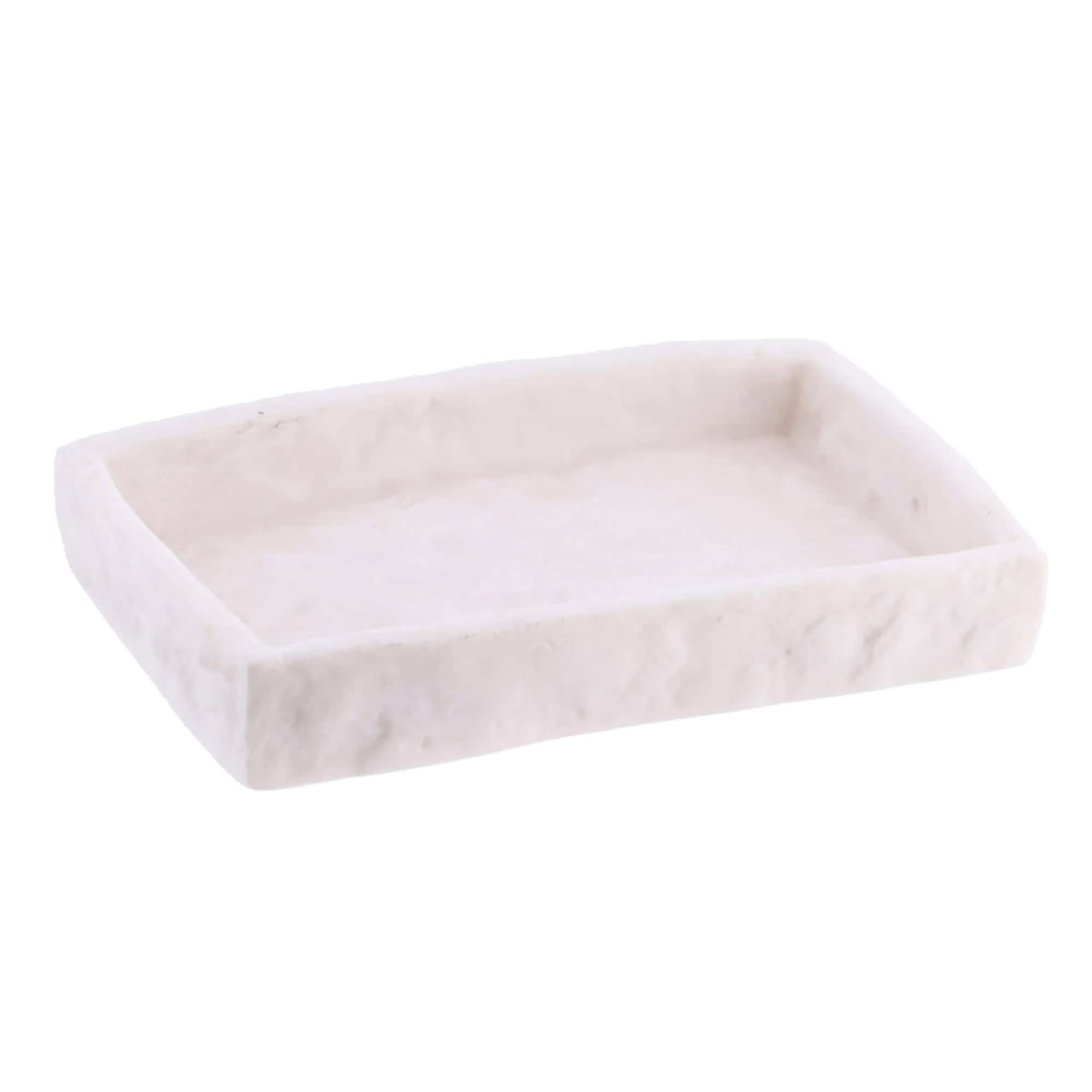 evideco-stone-effect-porte-savon-blanc-effet-pierre-r-sine image 8