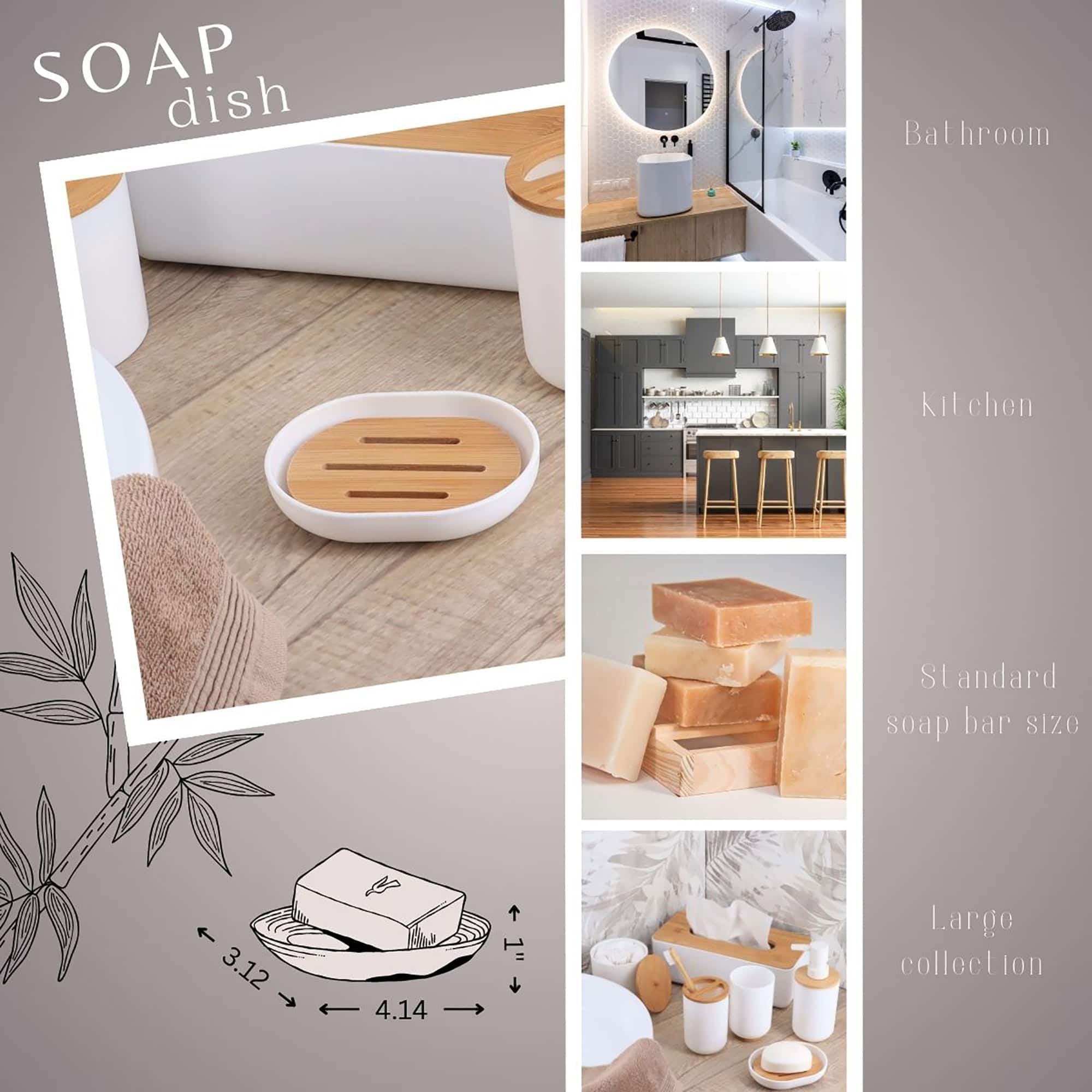 evideco-bathroom-accessories-porte-savon-blanc-padang-bambou image 5