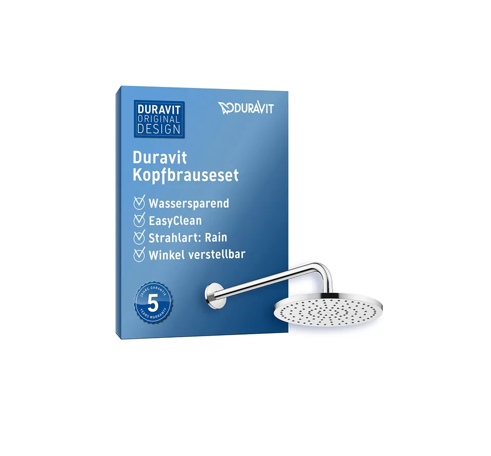 duravit-universal-set-douche-t-te-250-mm-bras-410-mm-chrom image 1