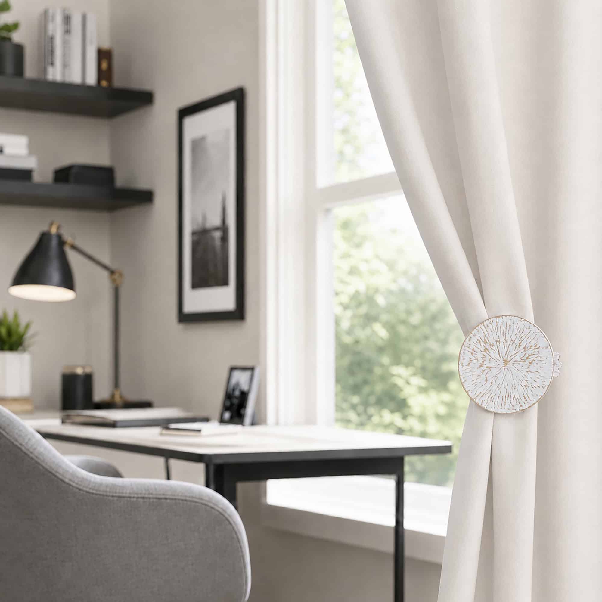 evideco-home-accessories-embrasse-rideau-m-tal-blanc-dor-lot-2 image 7