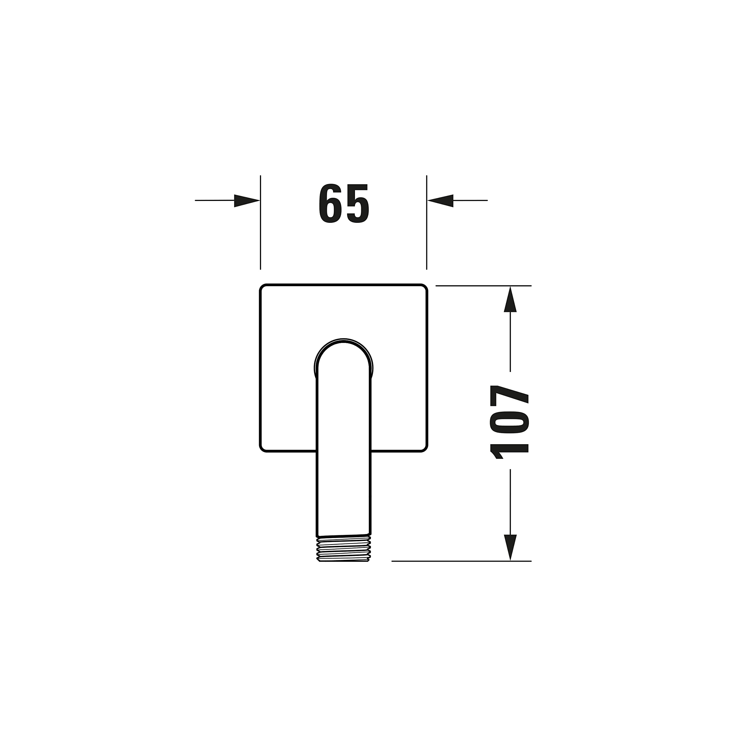duravit-universal-bras-de-douche-410-mm-noir-mat-carr image 5