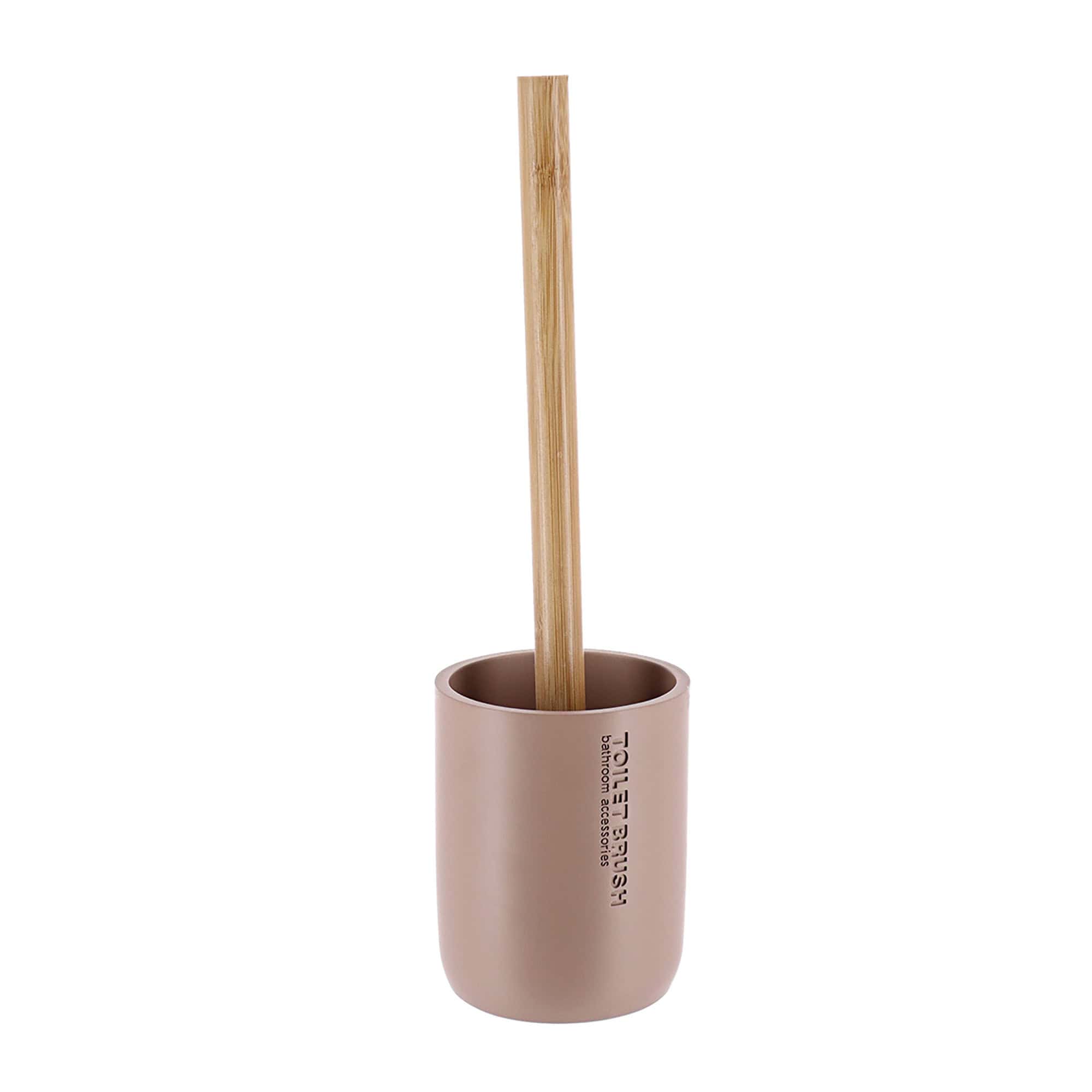 evideco-brosse-wc-cappuccino-bambou-avec-support image 7