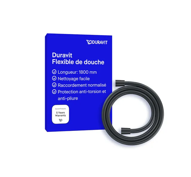 duravit-universal-flexible-douche-1-80-m-noir-mat-anti-torsion image 1