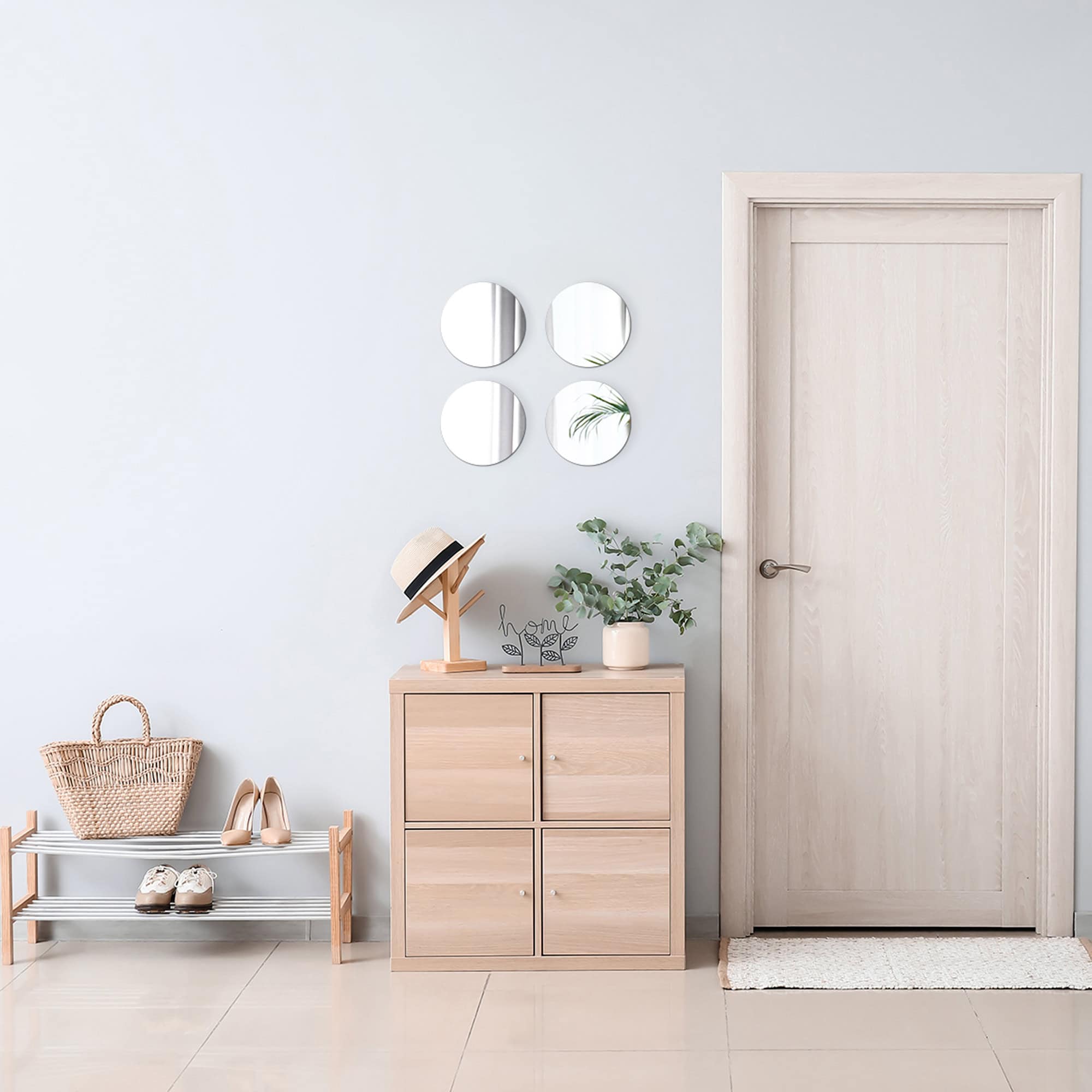 evideco-bathroom-accessories-miroir-mural-rond-adh-sif-lot-4 image 2