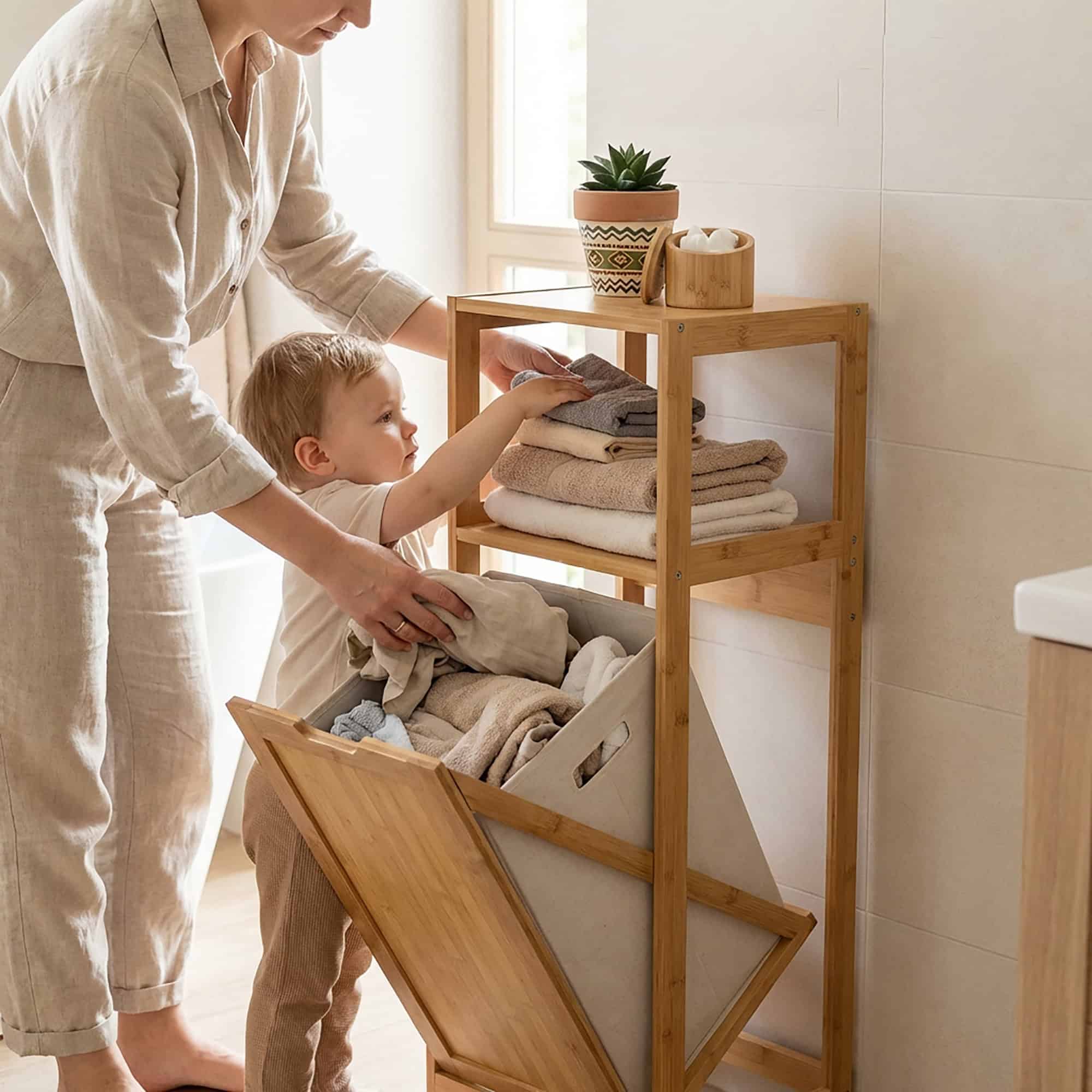 evideco-mahe-meuble-linge-bambou-panier-amovible-basculant image 5
