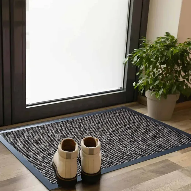 evideco-paillasson-beige-caoutchouc-80x60-antid-rapant-fin image 1