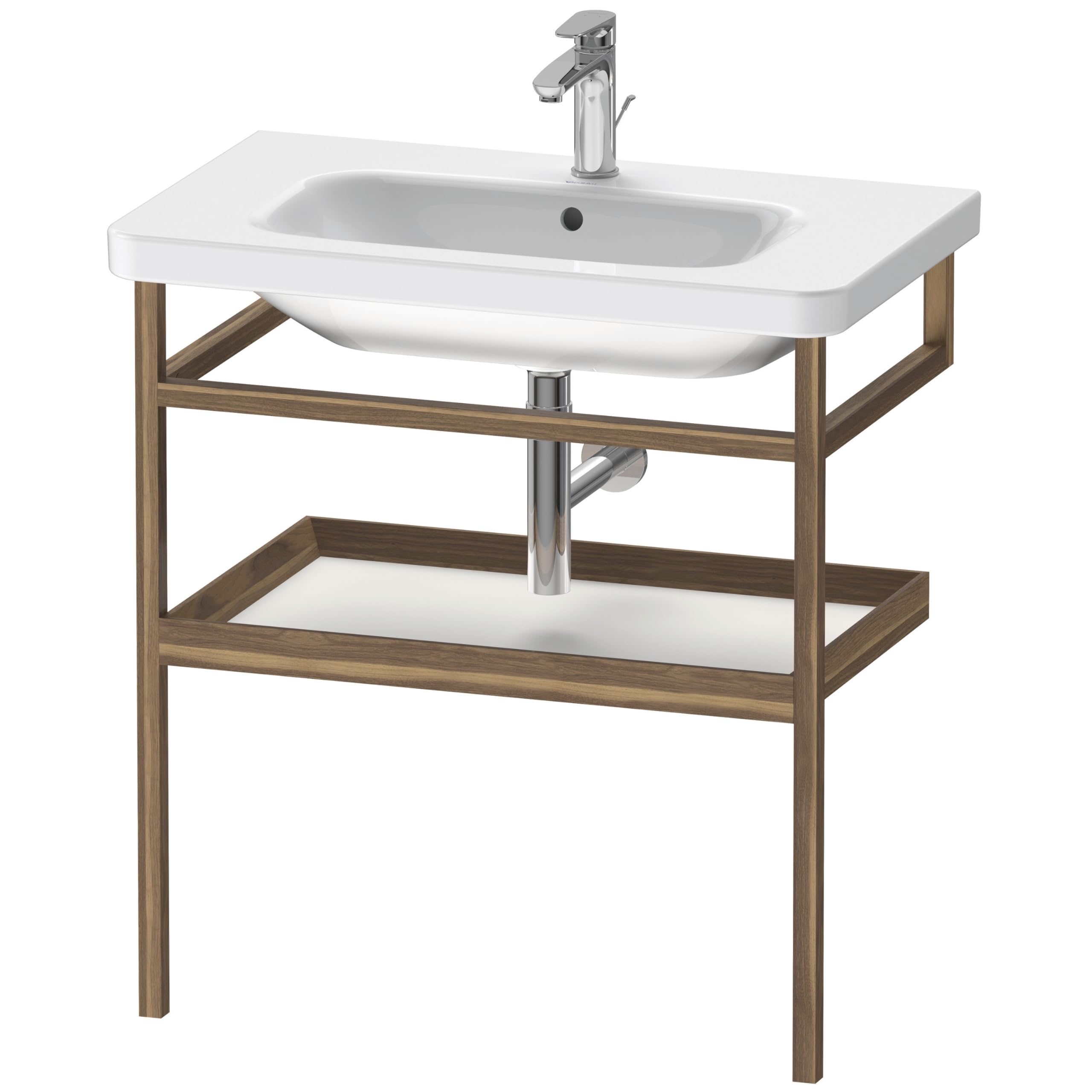 duravit-durastyle-ds988201877-porte-serviette-noyer-blanc image 1