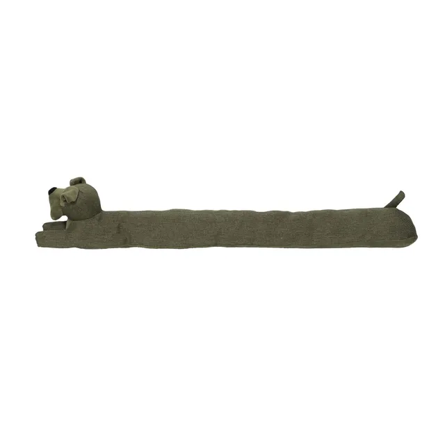 evideco-boudin-de-porte-chien-vert-mousse-90-cm-polyester image 1
