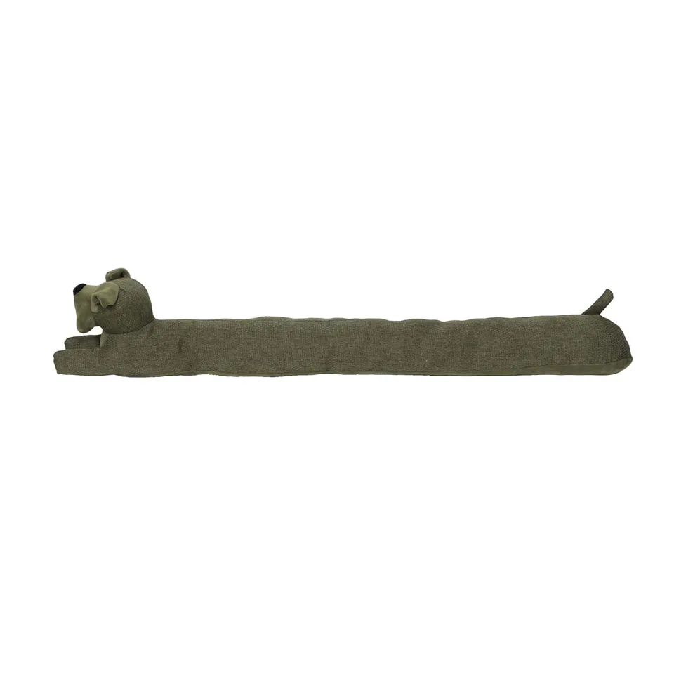 evideco-boudin-de-porte-chien-vert-mousse-90-cm-polyester image 1