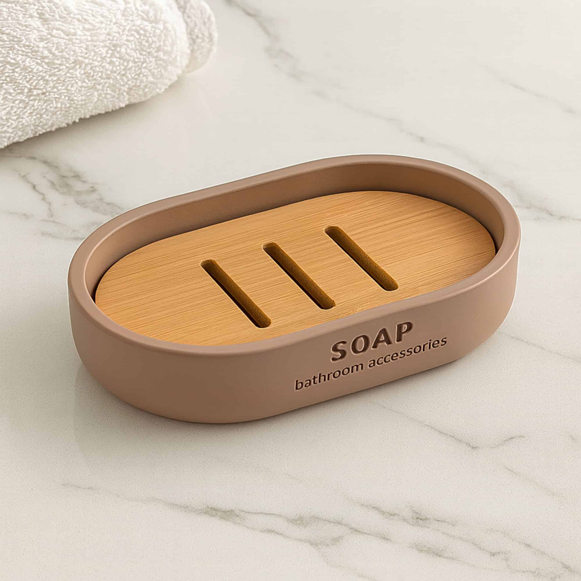 evideco-porte-savon-cappuccino-bambou-porte-savon-salle-de-bain image 3