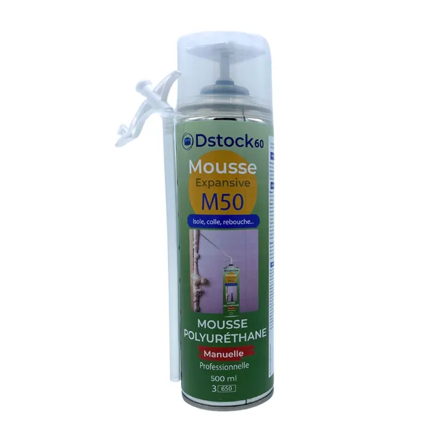 dstock60-mousse-expansive-manuelle-500-ml-polyur-thane image 1