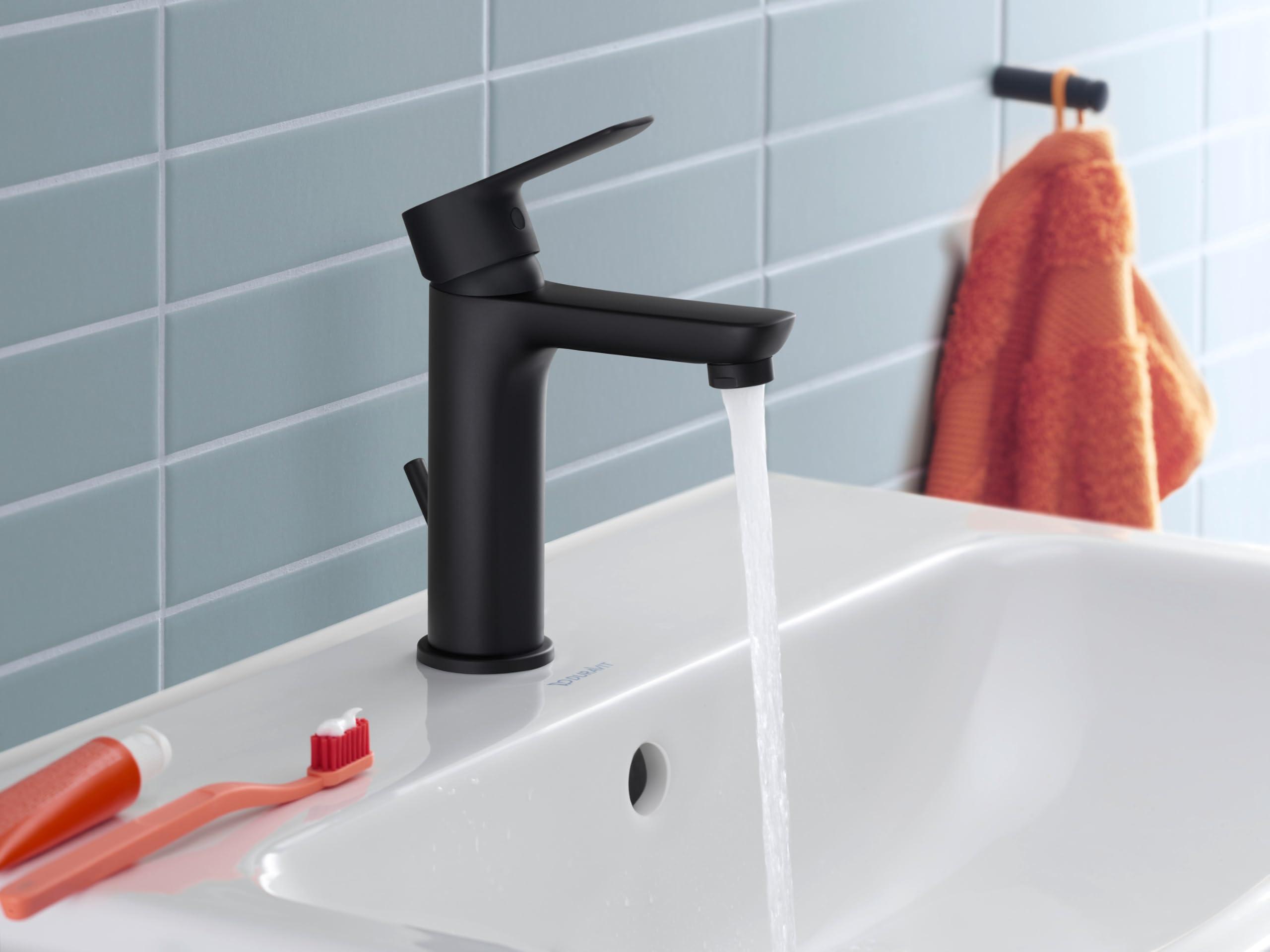 duravit-d-code-dc1023001046-mitigeur-lavabo-m-noir-mat-avec-bonde image 3