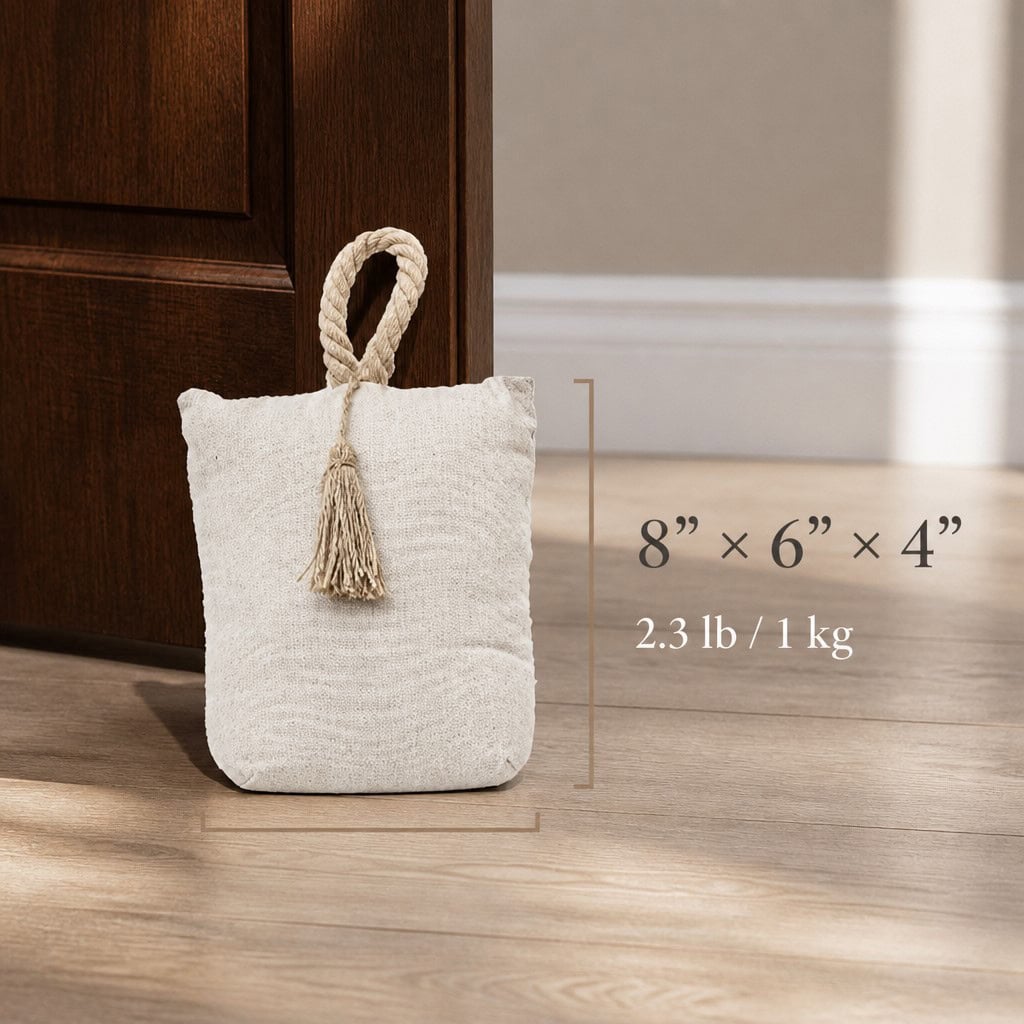 evideco-home-accessories-cale-porte-coton-naturel-1-kg image 5