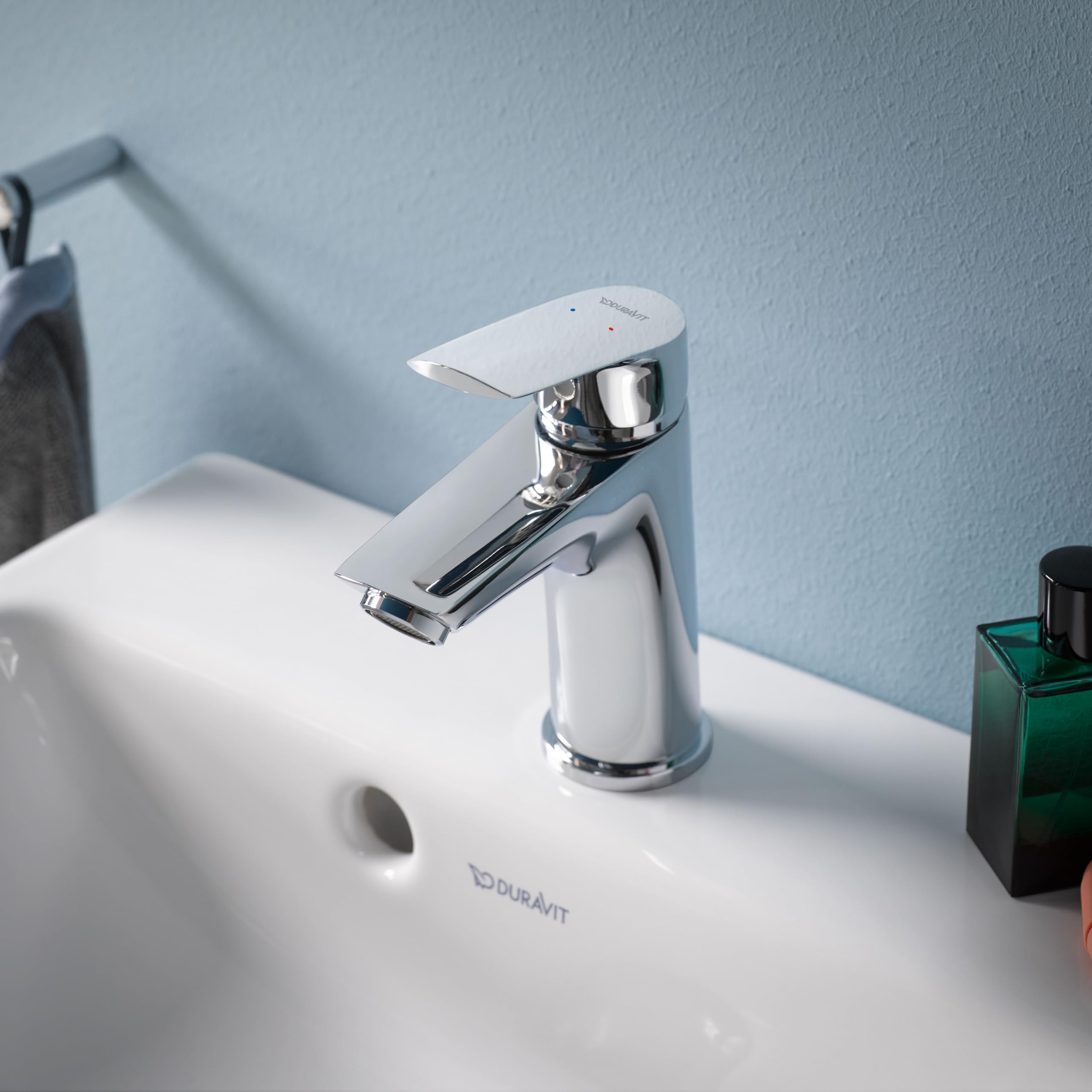 duravit-no-1-mitigeur-lavabo-s-91mm-chrome-avec-vidage-minusflow image 2