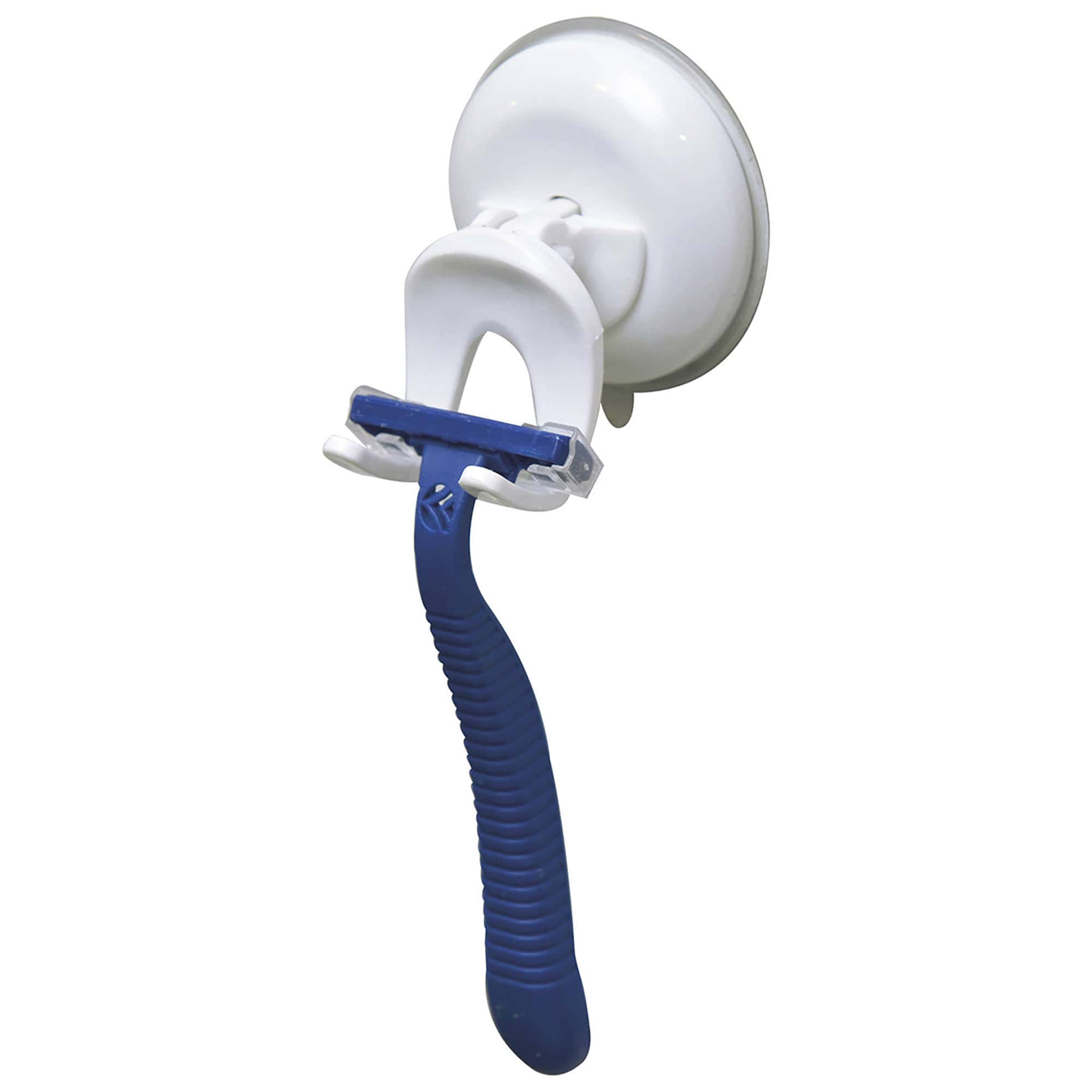evideco-shower-accessories-porte-rasoir-ventouse-blanc image 5
