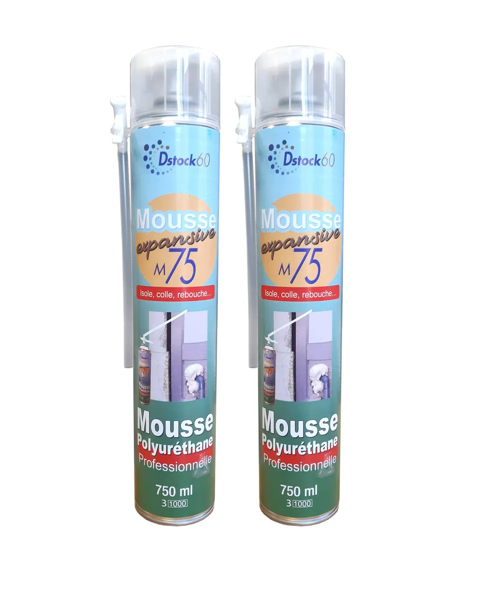 dstock60-mousse-expansive-manuelle-750-ml-polyur-thane-lot-de-2 image 1