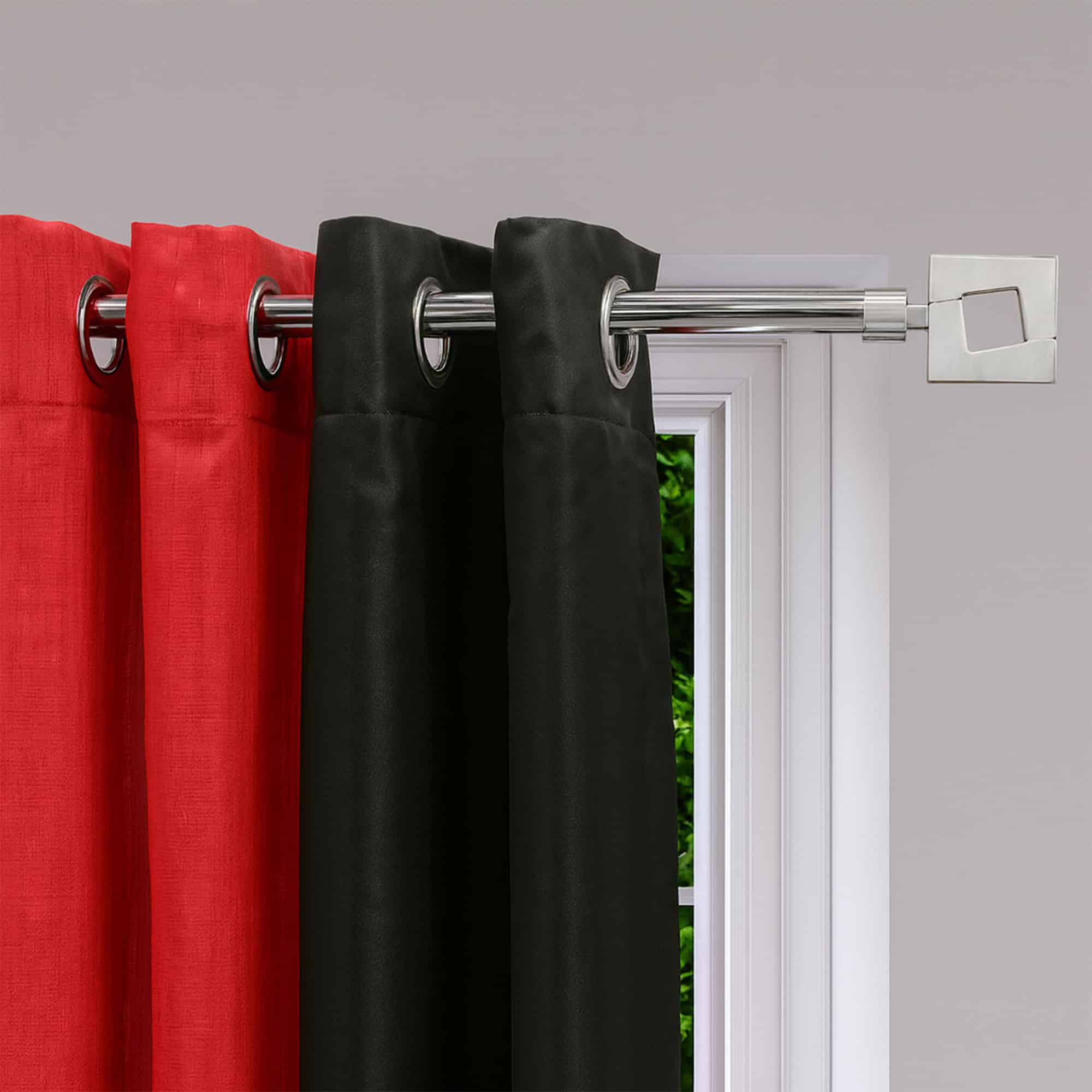 evideco-home-accessories-tringle-rideau-noire-127-208-cm image 5