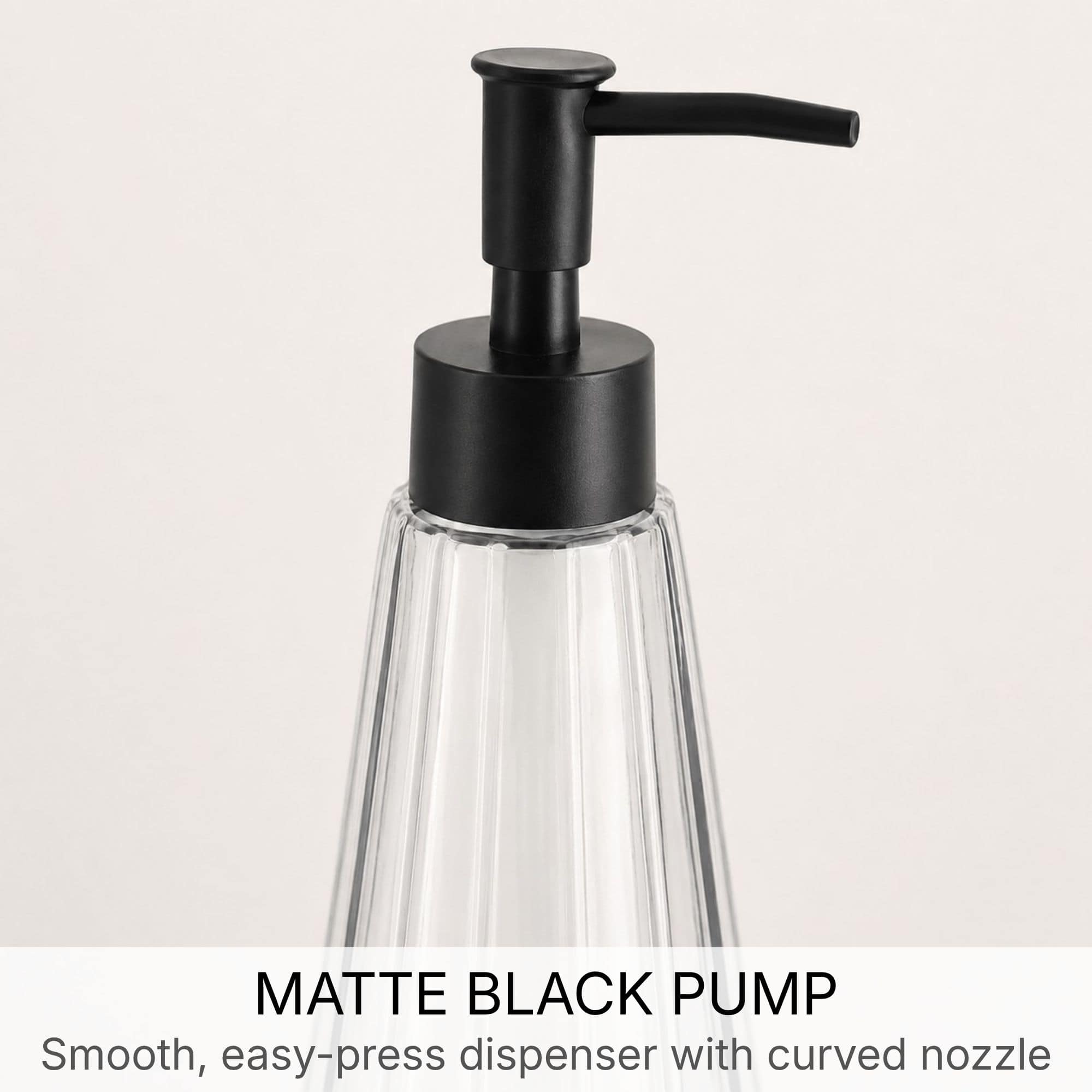 evideco-calix-distributeur-savon-verre-fum-300-ml image 3